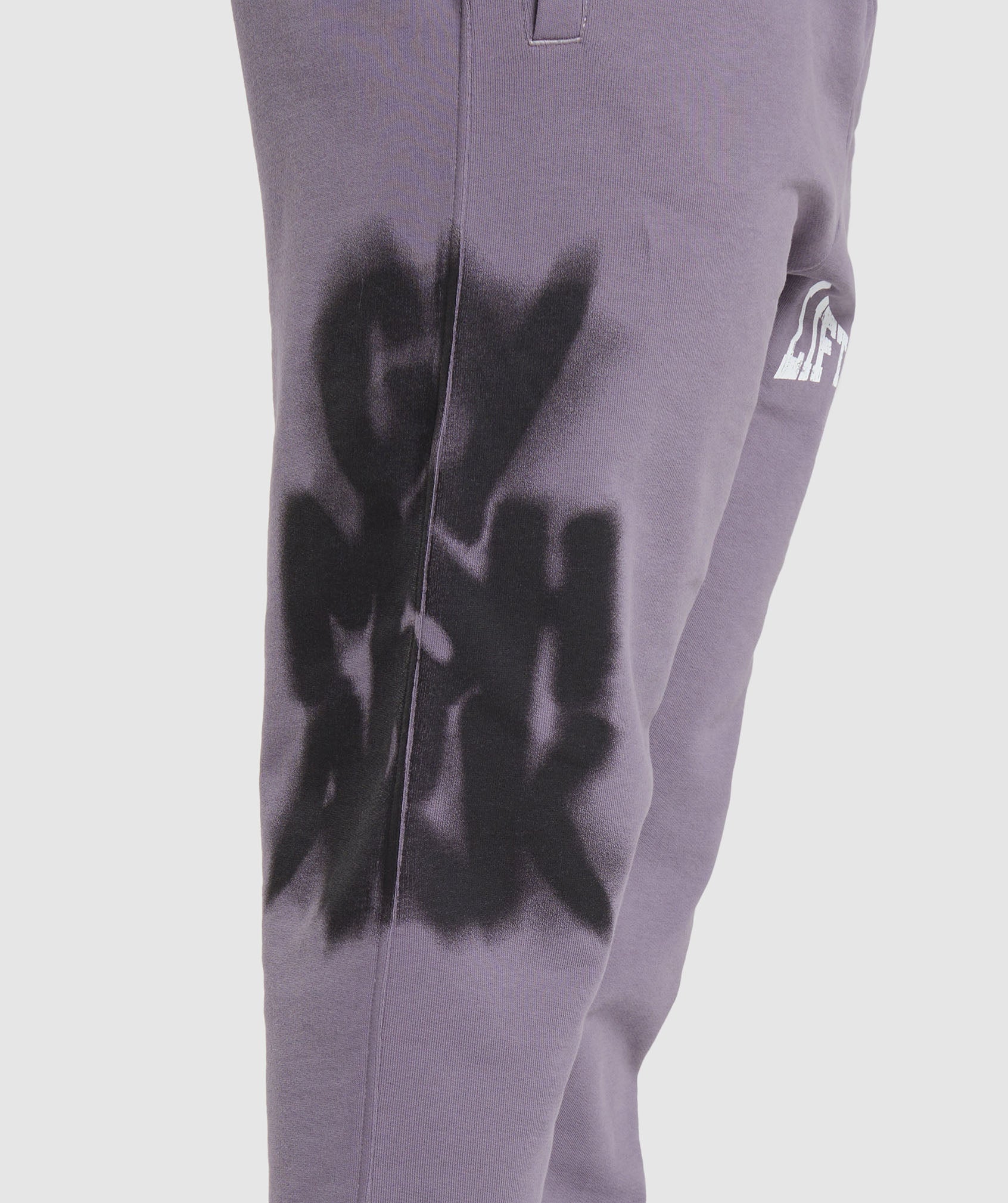 Lifting Department Graffiti Joggers in Fog Purple - view 5