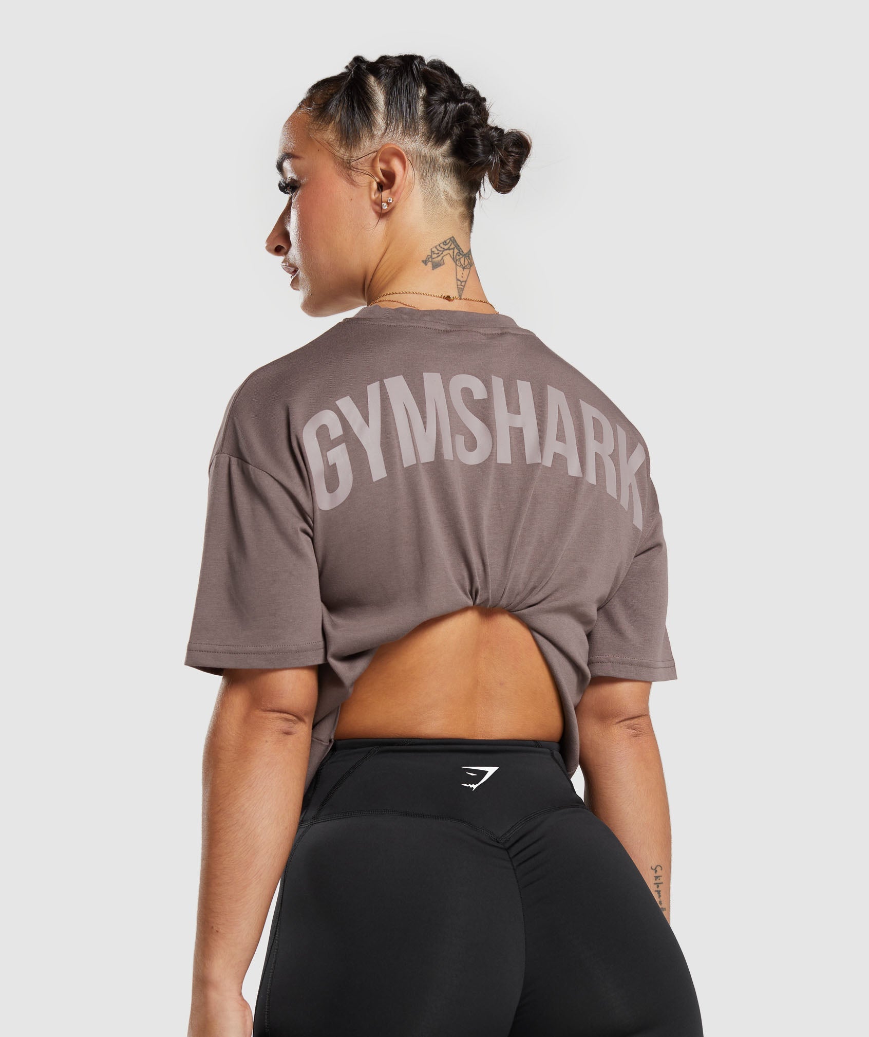 Gymshark GS Power Oversized T-Shirt - Navy  Oversized tshirt, T shirts for  women, Shirts