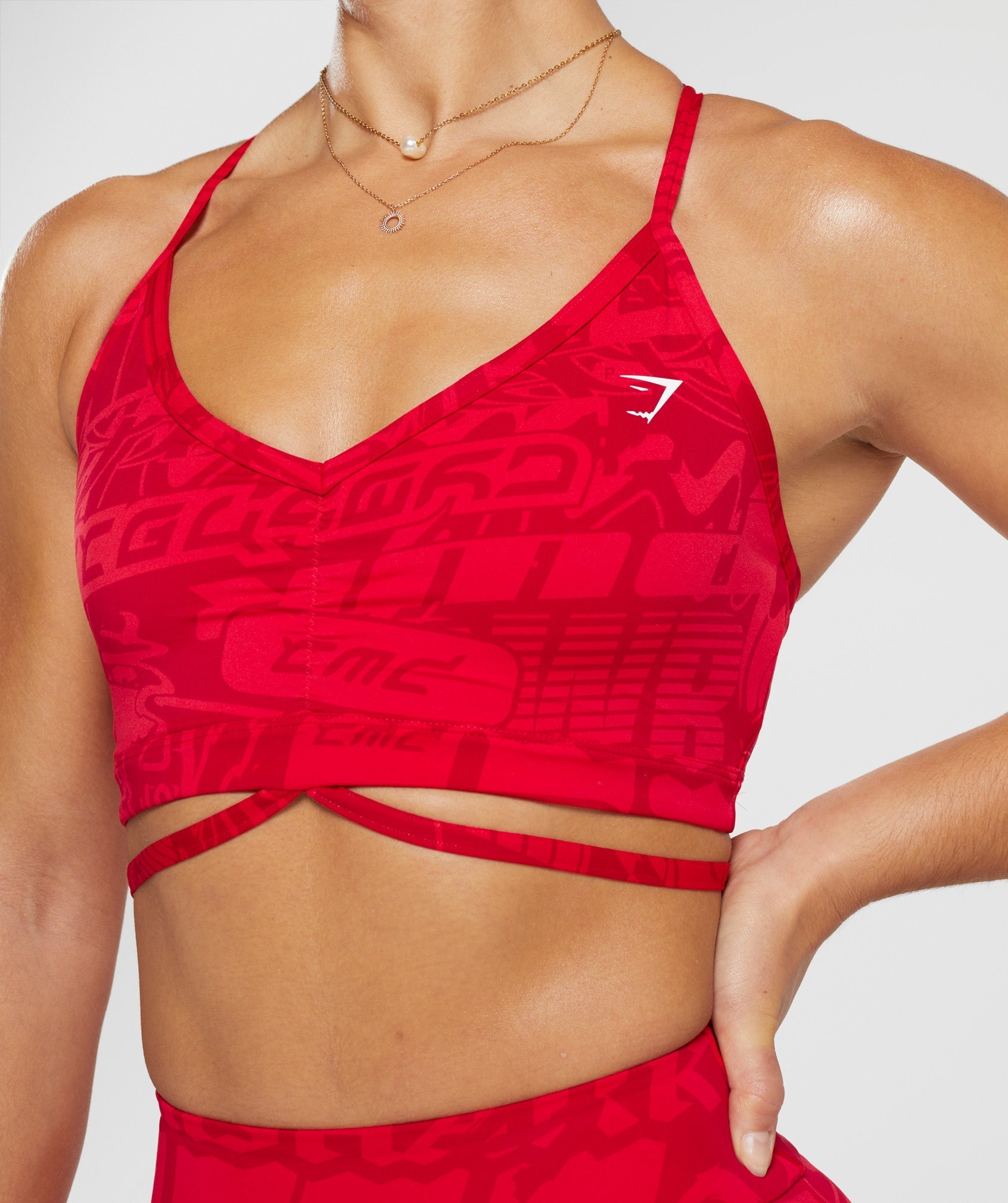 Genesis Rouge Red Sports Bra – Osweetfitness Activewear