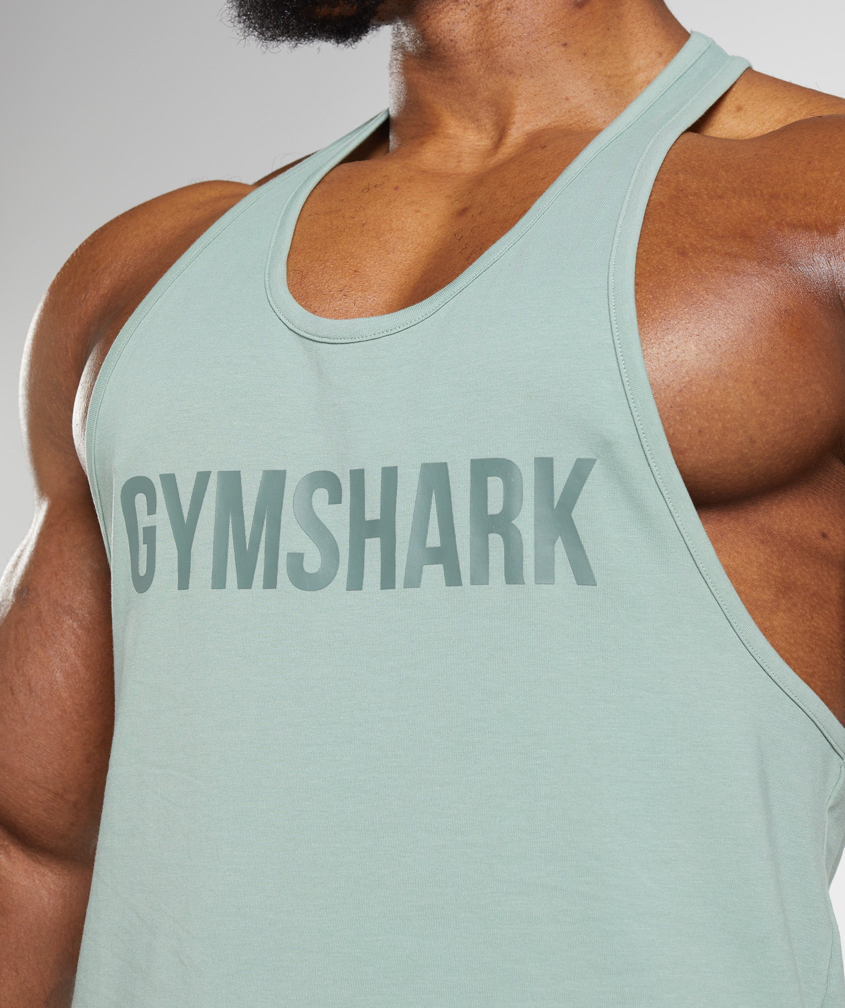 Gymshark Apollo Stringer - Light Grey Marl