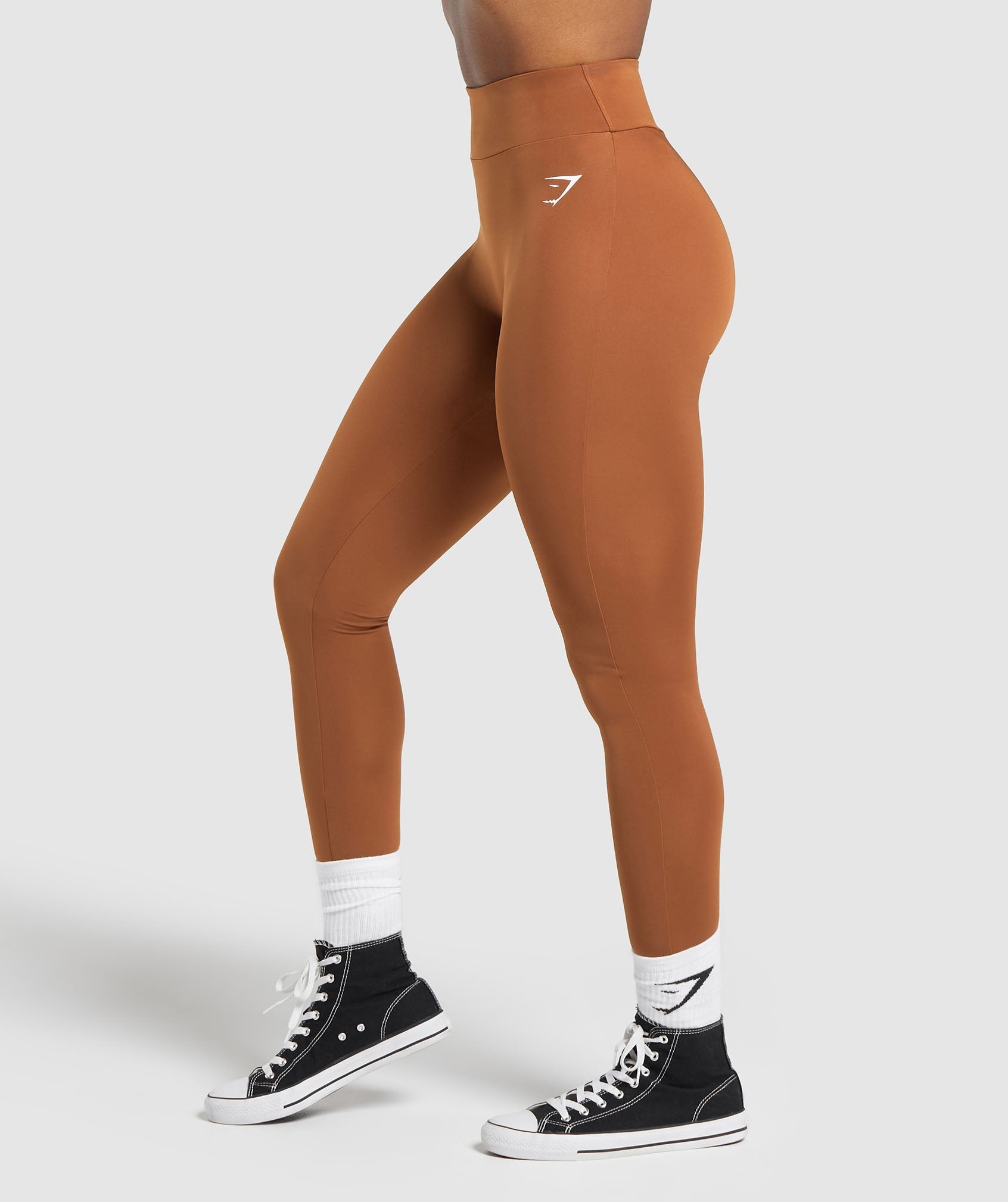 GS Power Tall Leggings in Copper Brown - view 3