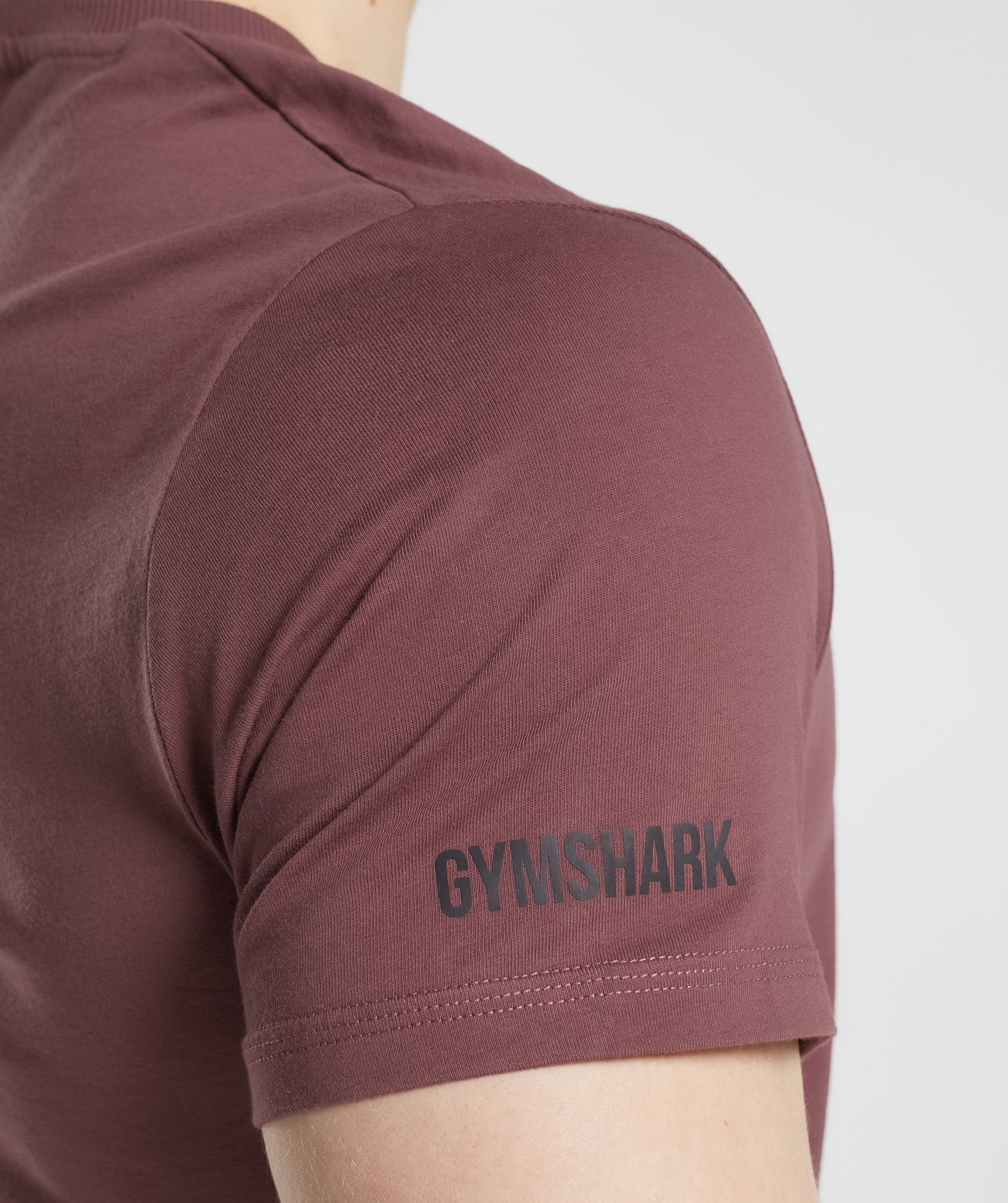 Gymshark GS x David Laid T-Shirt - Magenta Brown