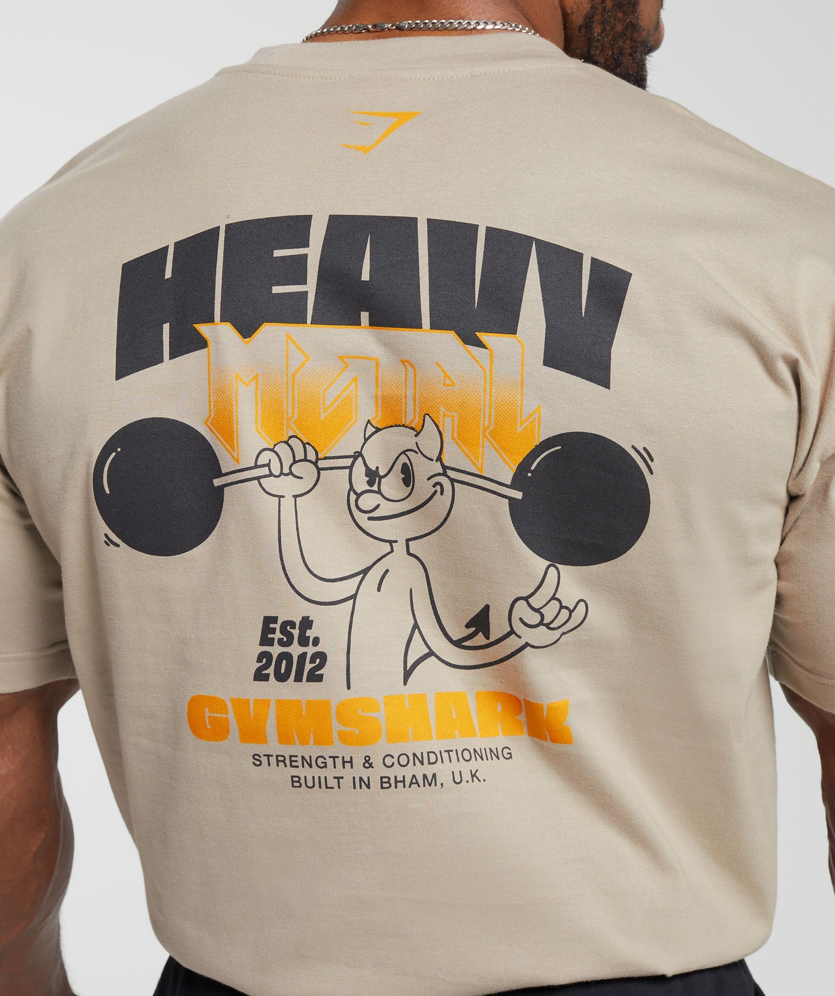 Heavy Metal T-Shirt in Brown - view 6