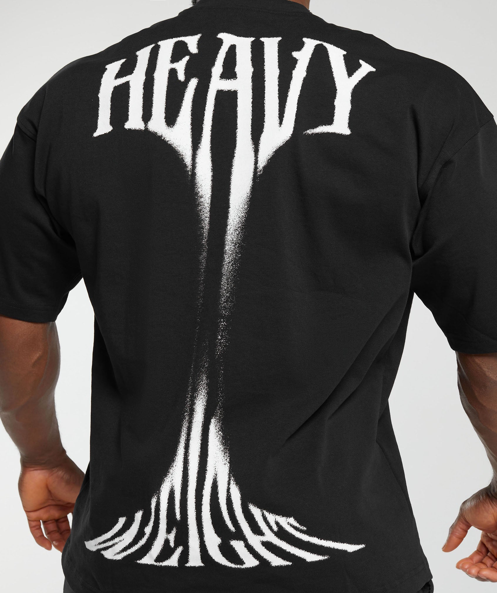Heavy Weight Graphic T-Shirt in Black - view 5