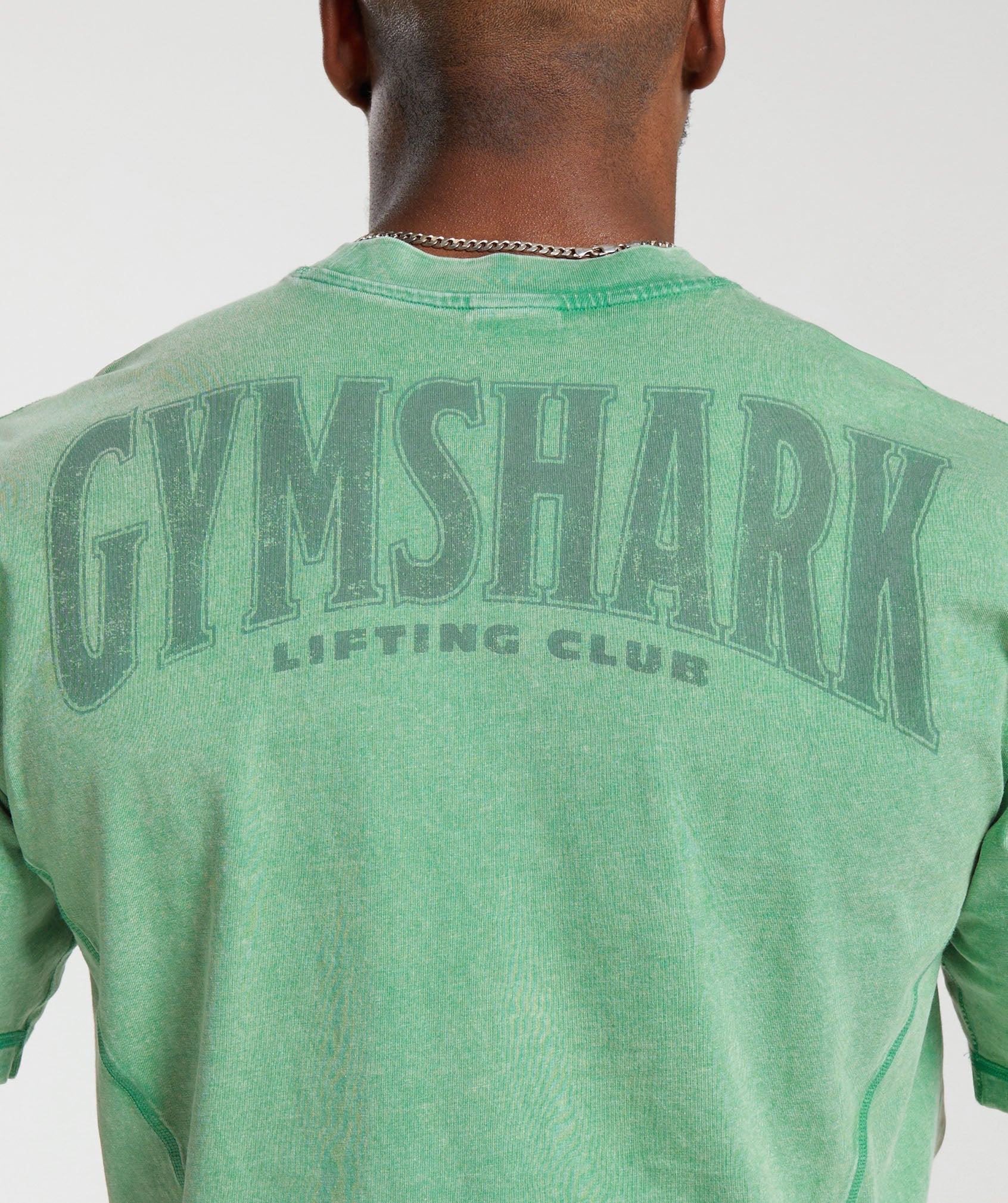 Gymshark Heritage Washed T-Shirt - Lagoon Green
