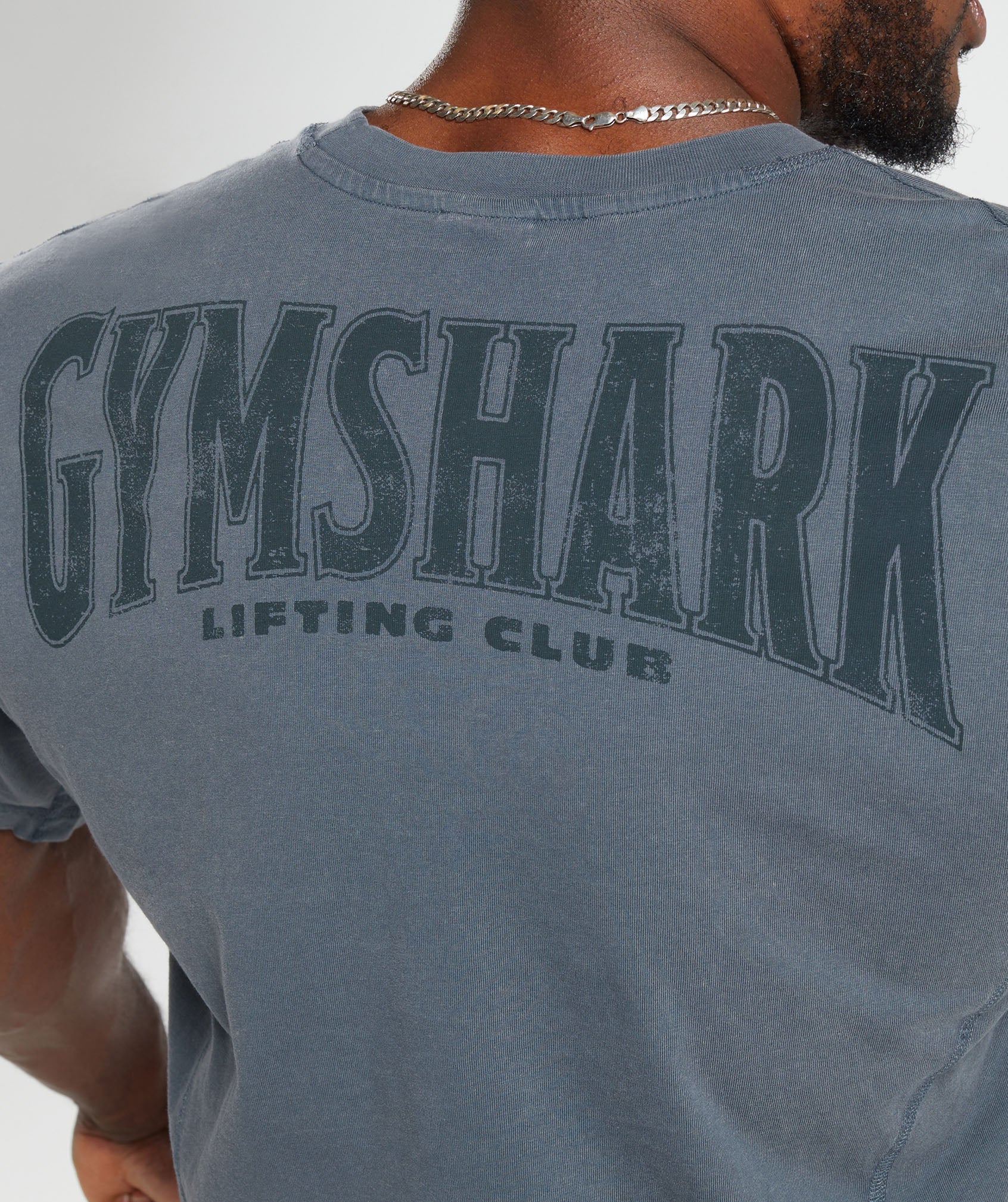 Gymshark Heritage Washed T-Shirt - Capri Blue