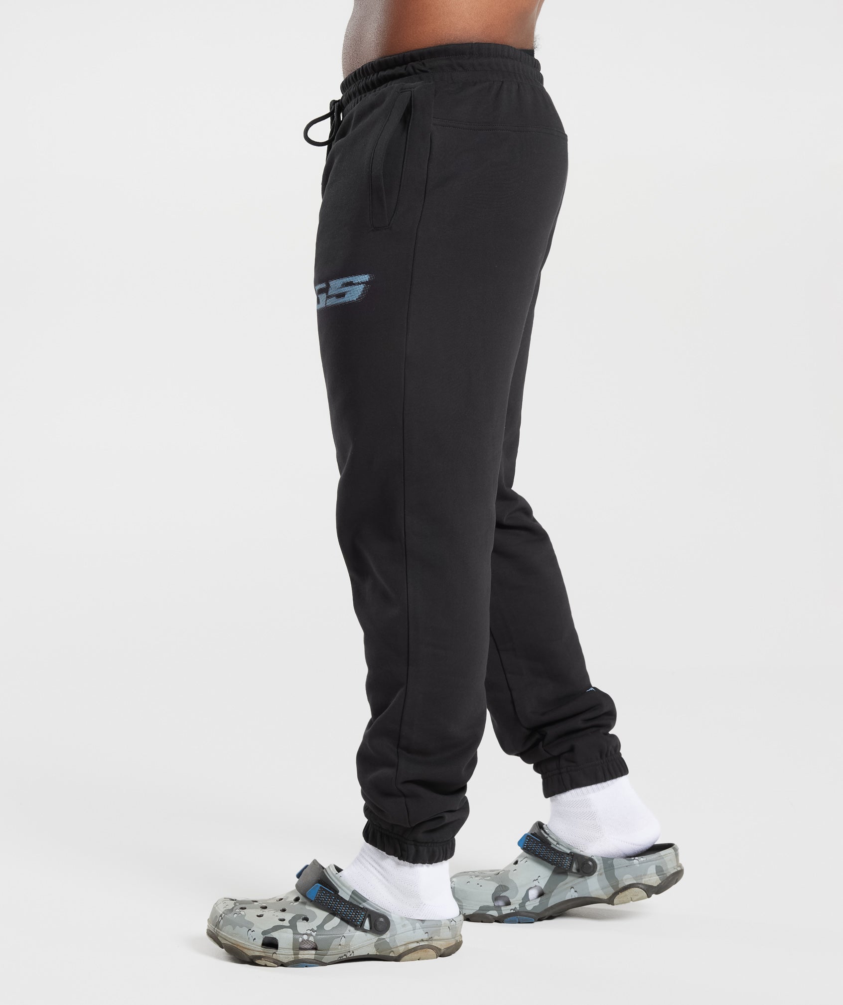 Intergalactic Lifting Joggers in Black - view 3