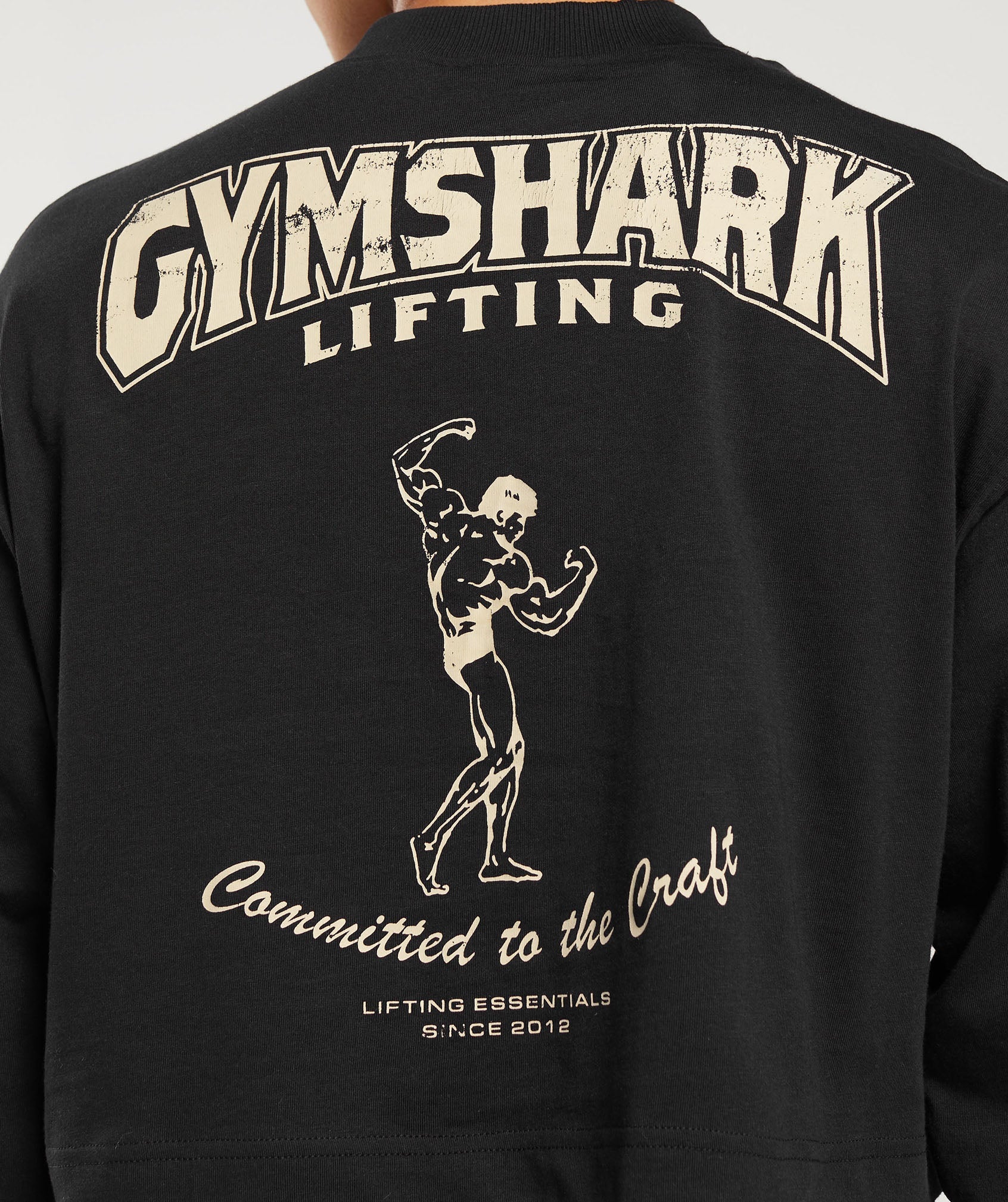 Committed To The Craft Long Sleeve Top in Black - view 5