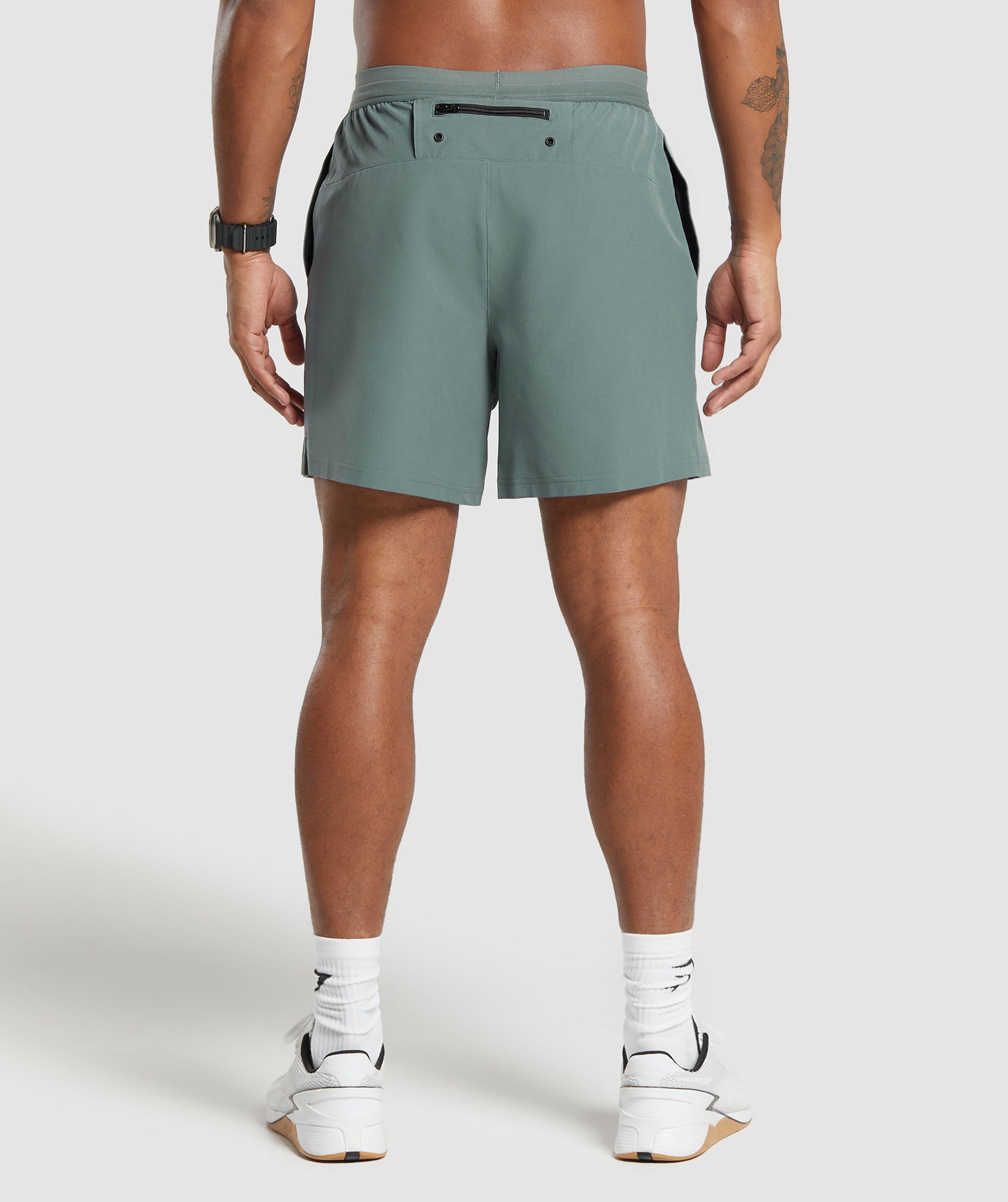 Land to Water 6" Shorts in Cargo Teal - view 2