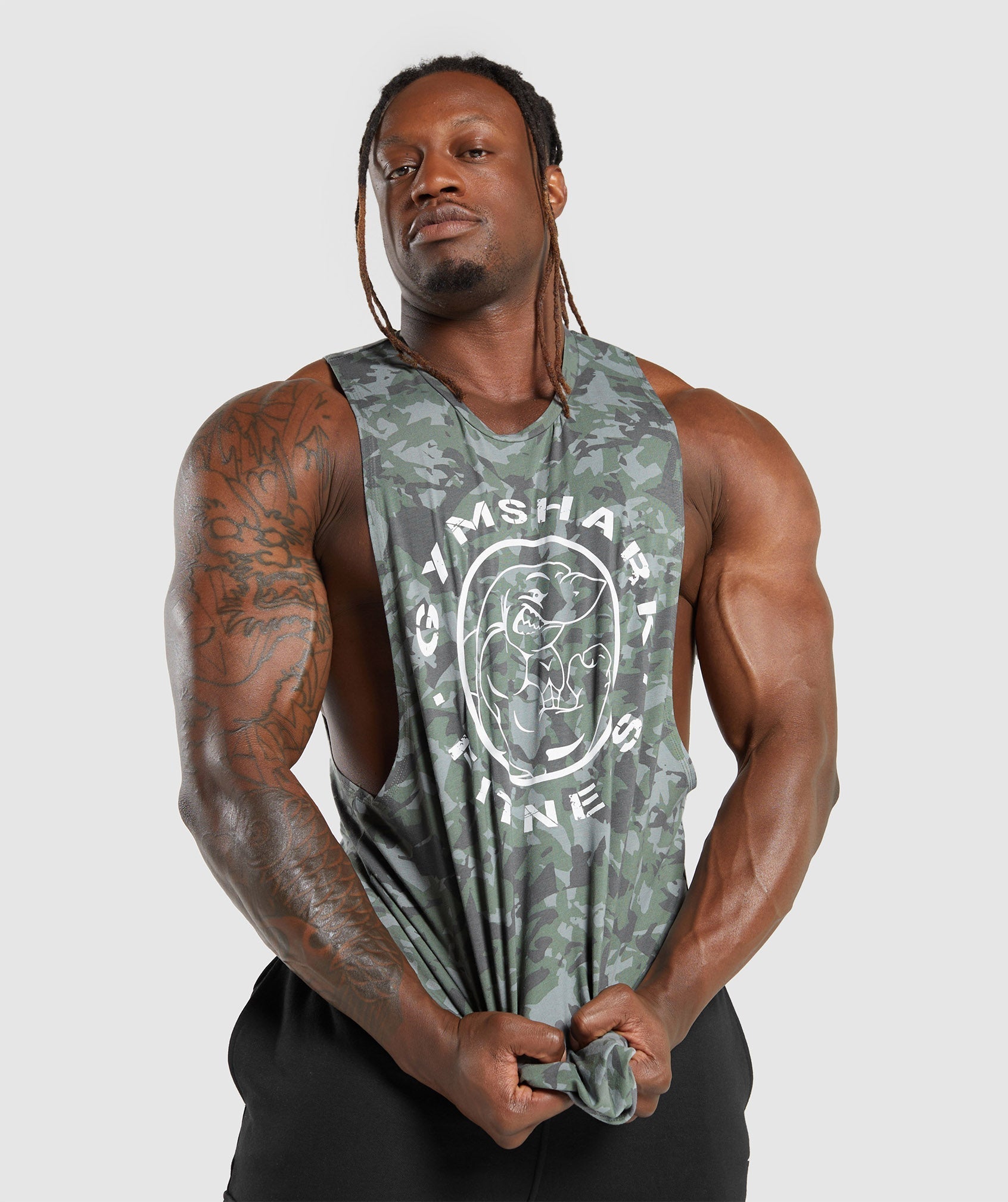 Legacy Drop Arm Tank in Unit Green - view 6