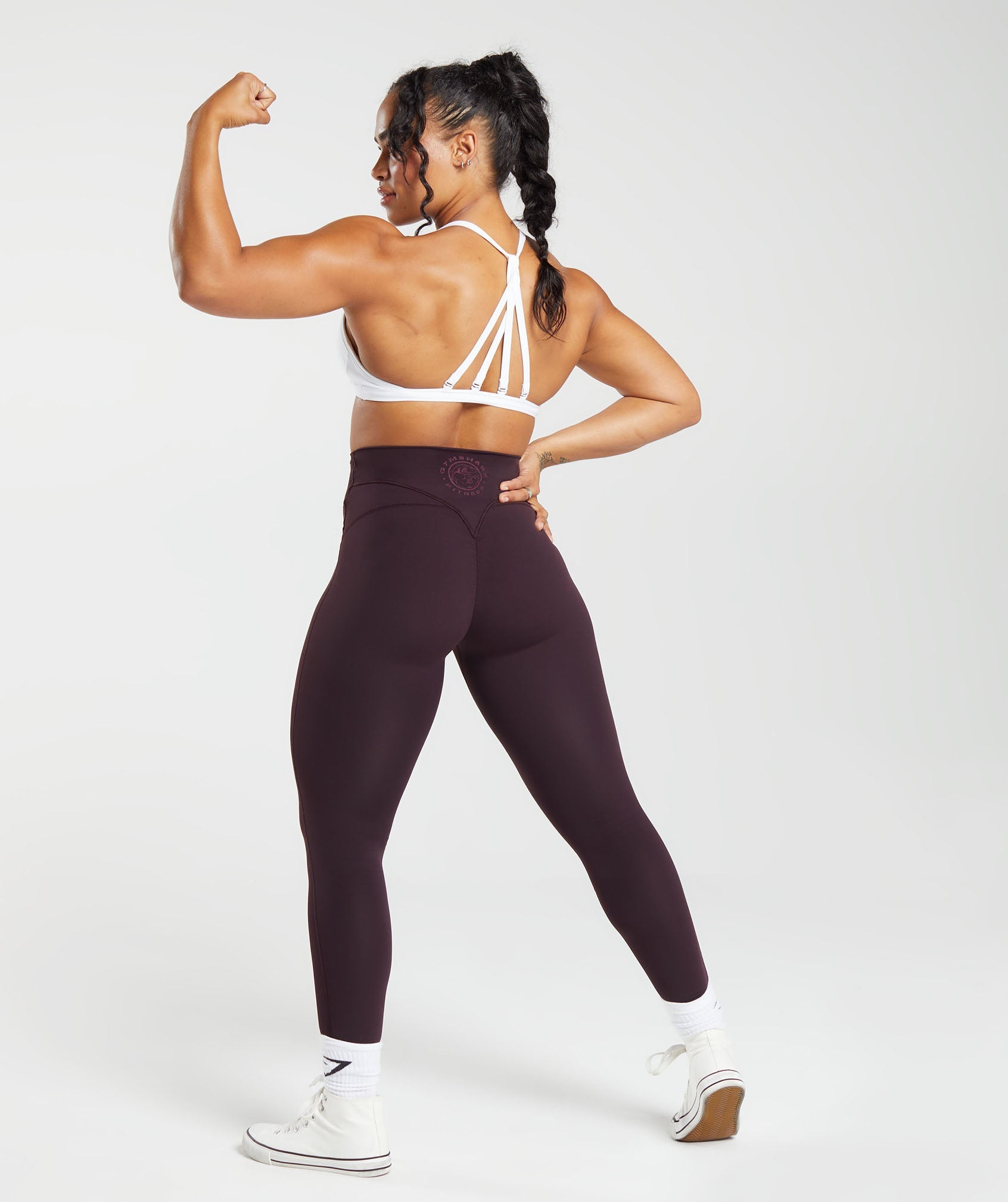 Gymshark Legacy Regular Leggings - Walnut Mauve