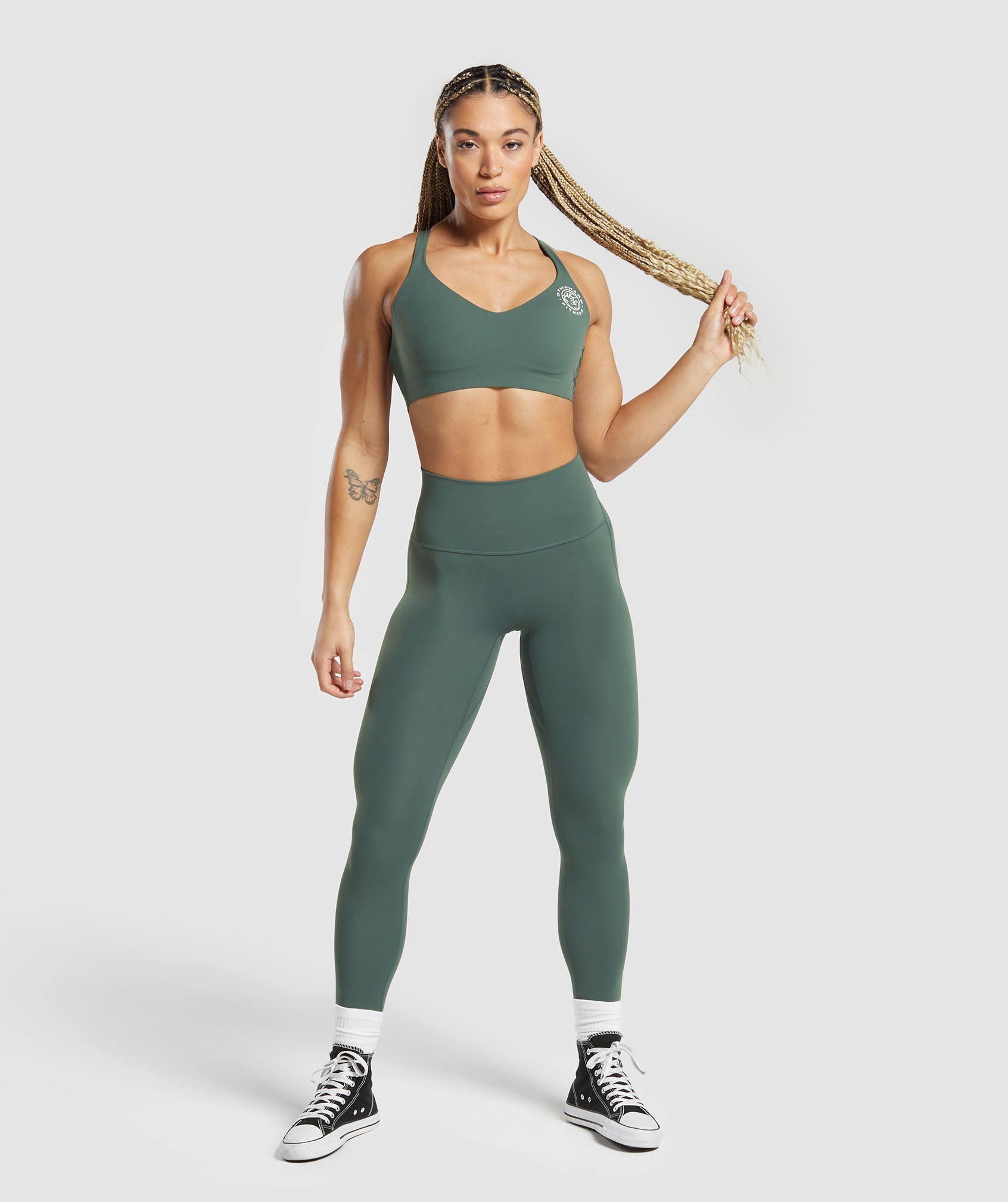 Legacy Sports Bra in Slate Teal - view 4