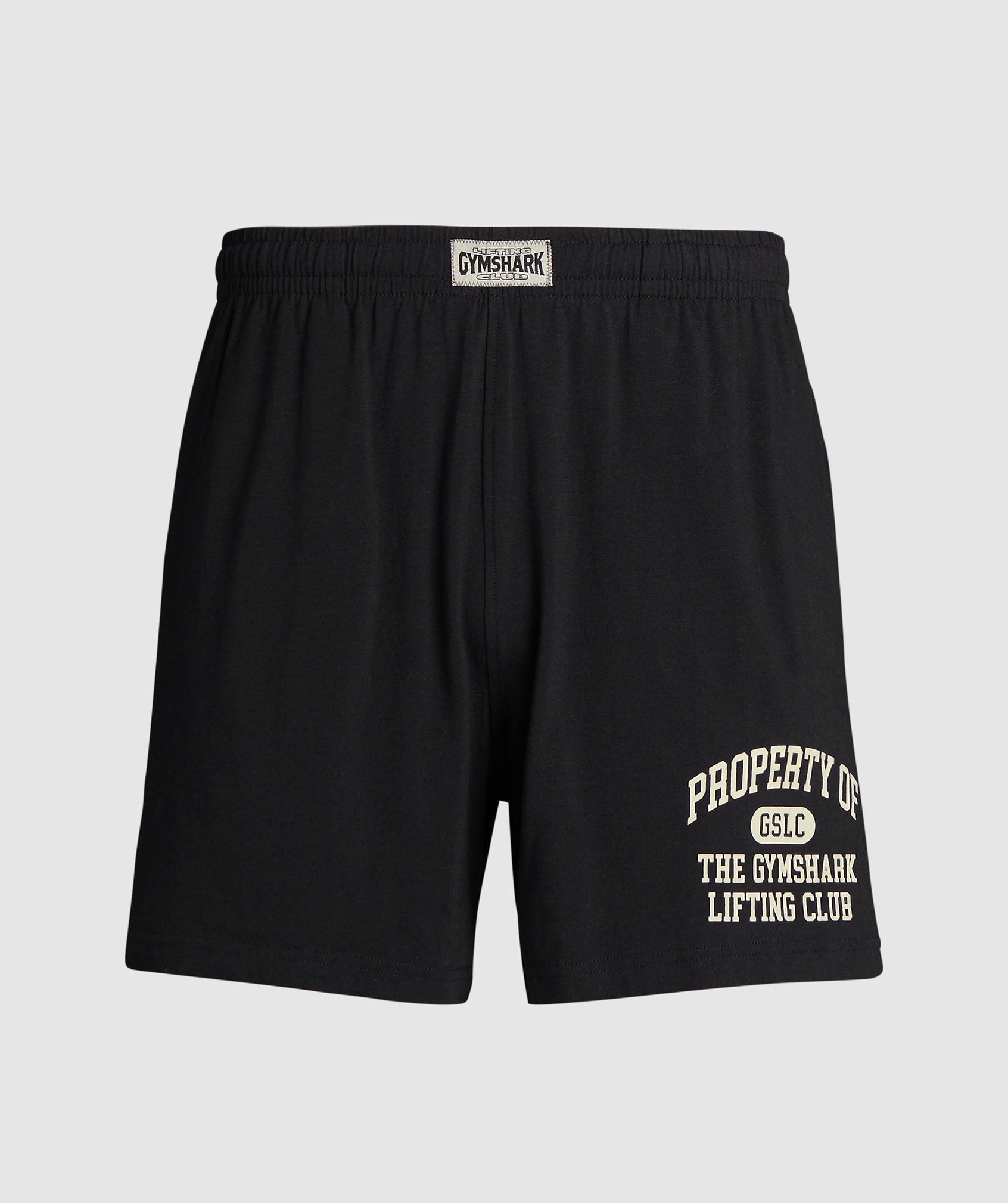 Lightweight Jersey Shorts in Black - view 8