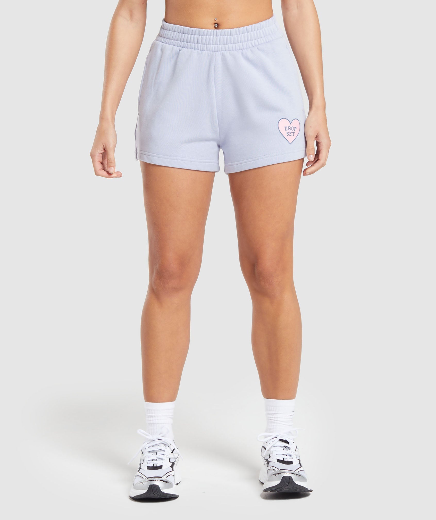 Headlo Sweatshorts Light Grey at