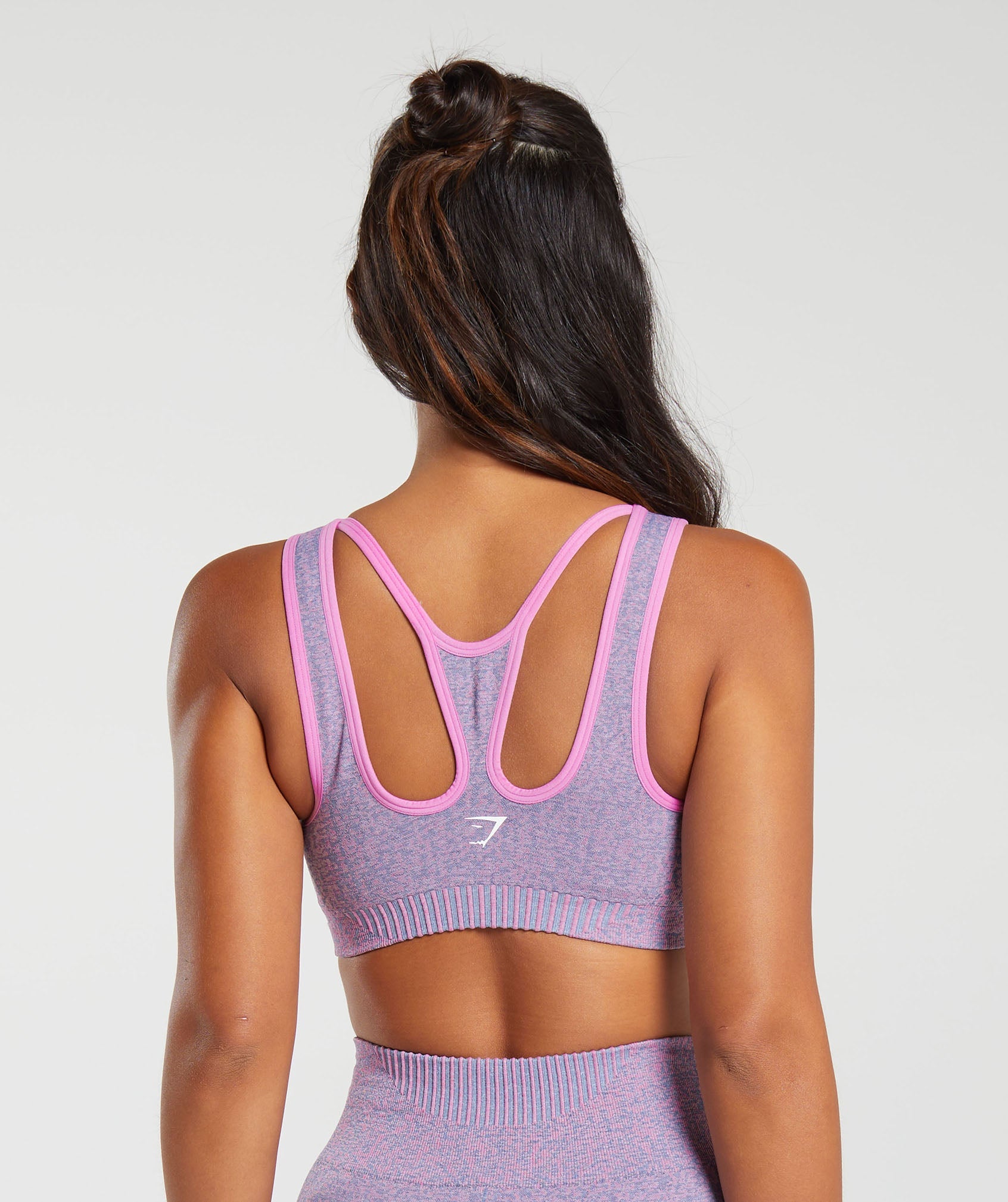 BNWOT Gymshark Pink Ruched Sports Bra - XL, Extra Large