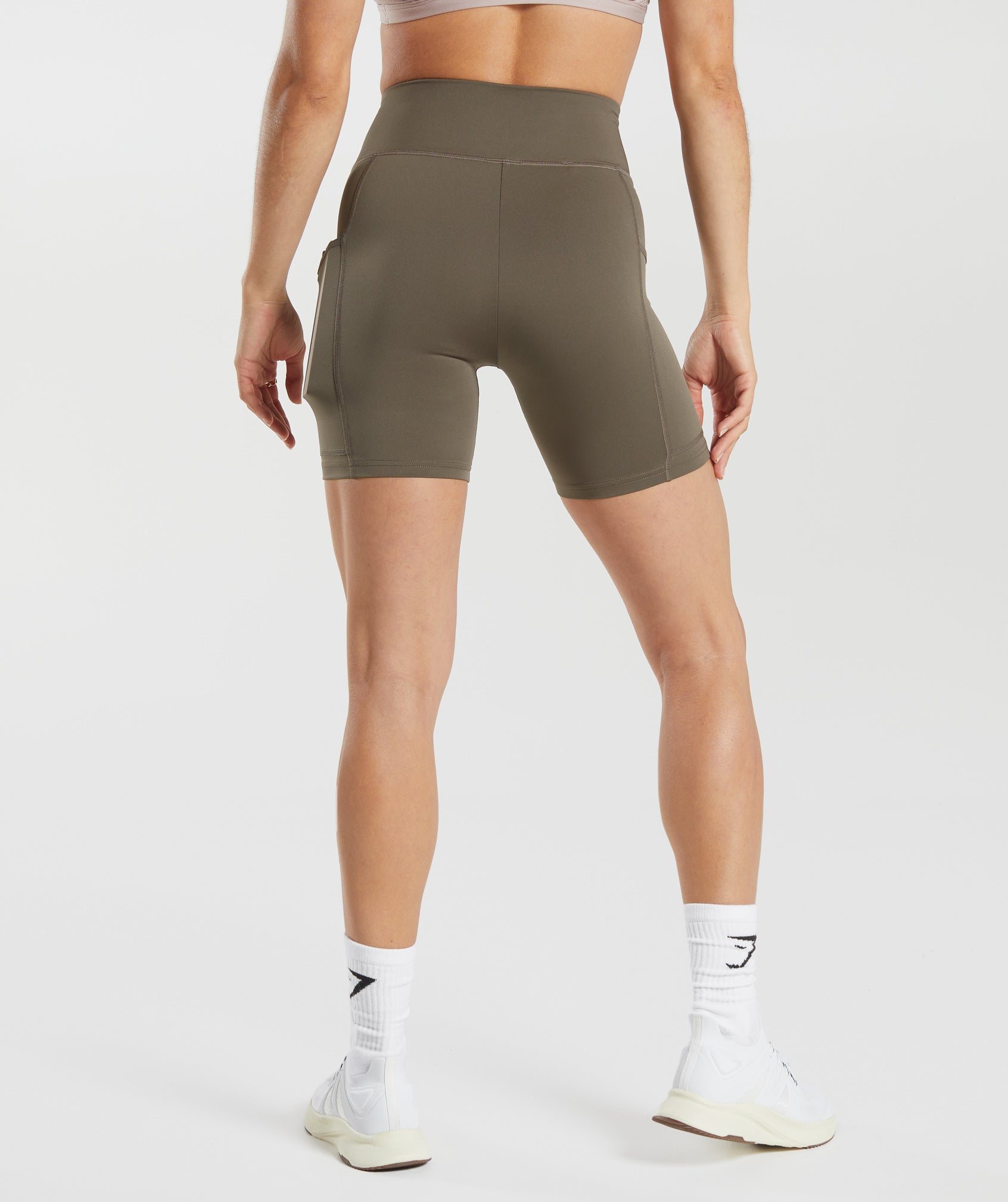 Gymshark Lifting Pocket Leggings - Camo Brown