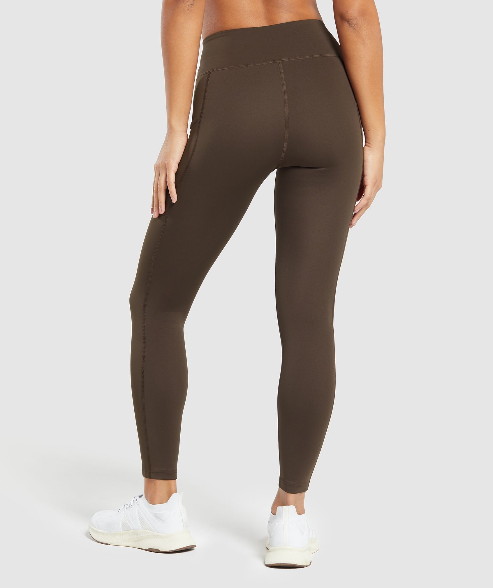 Pocket Leggings in Archive Brown - view 3