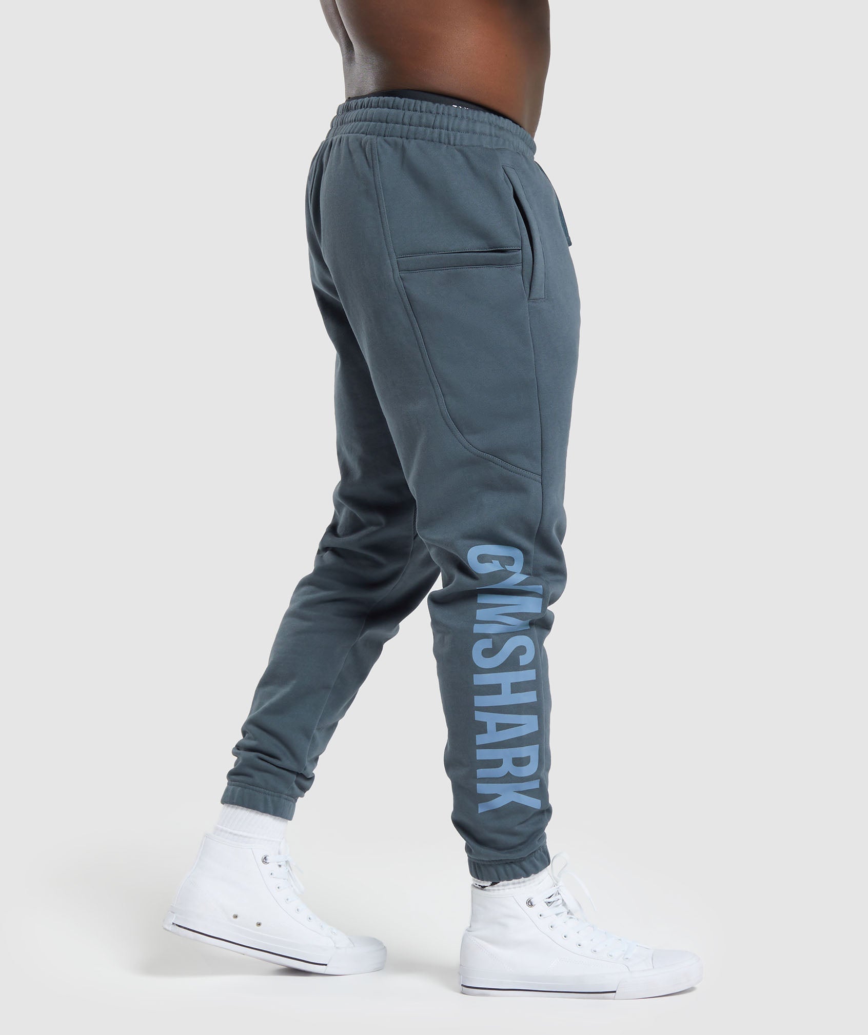 Power Joggers in Titanium Blue