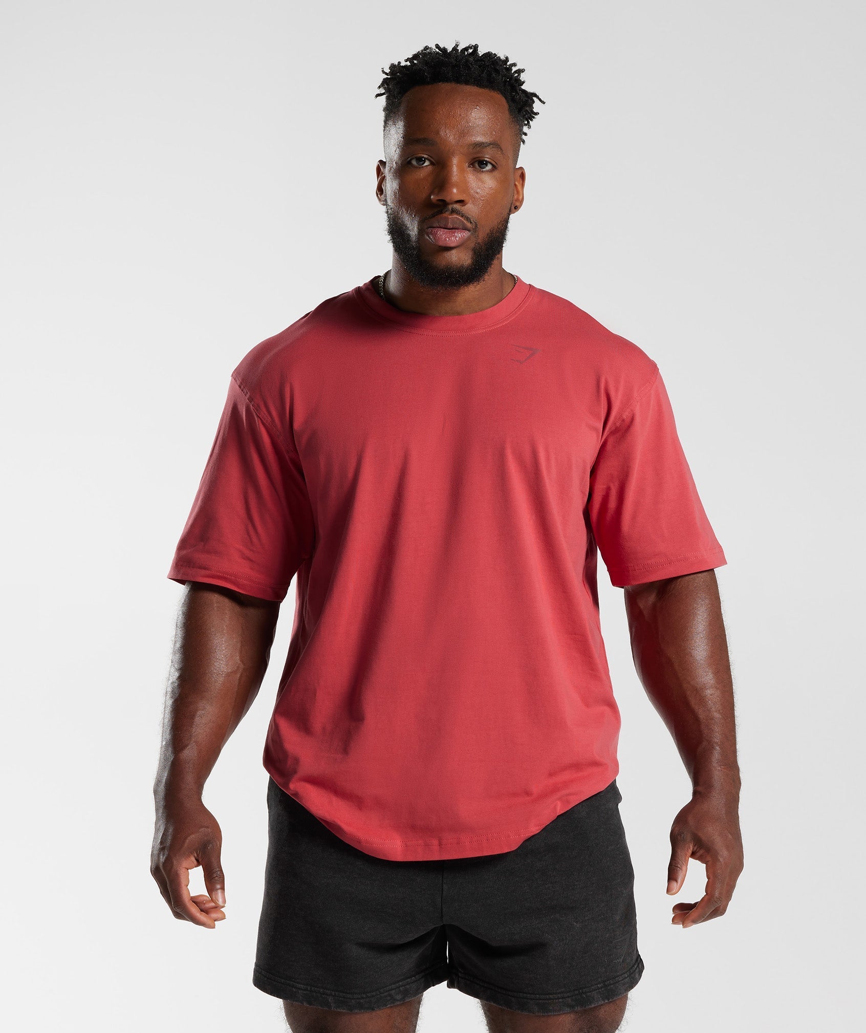 Power T-Shirt in Sundried Red