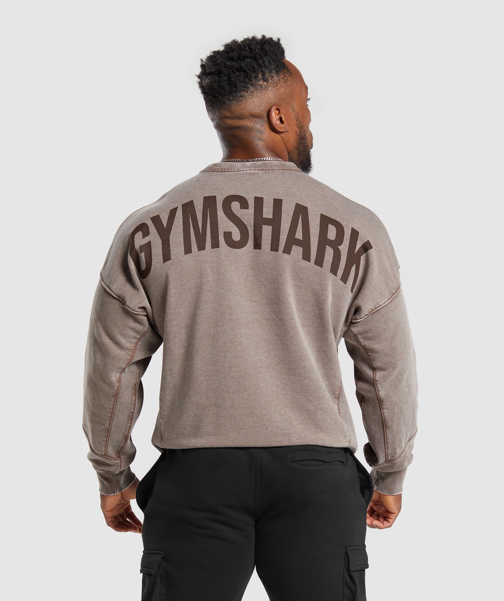 Gymshark Rest Day Essential Crew - Stone Pink