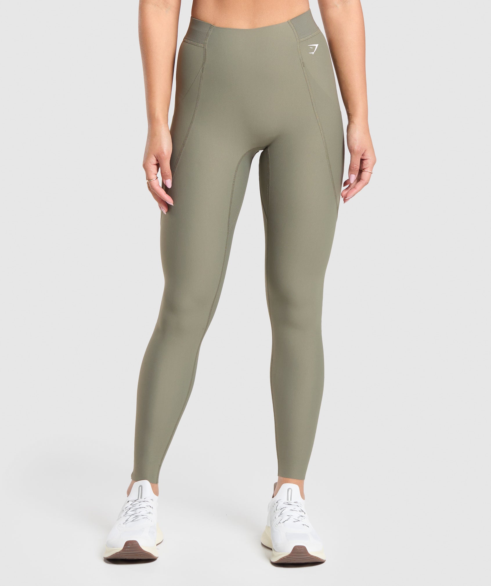 Raw Cut Legging in Base Green - view 2