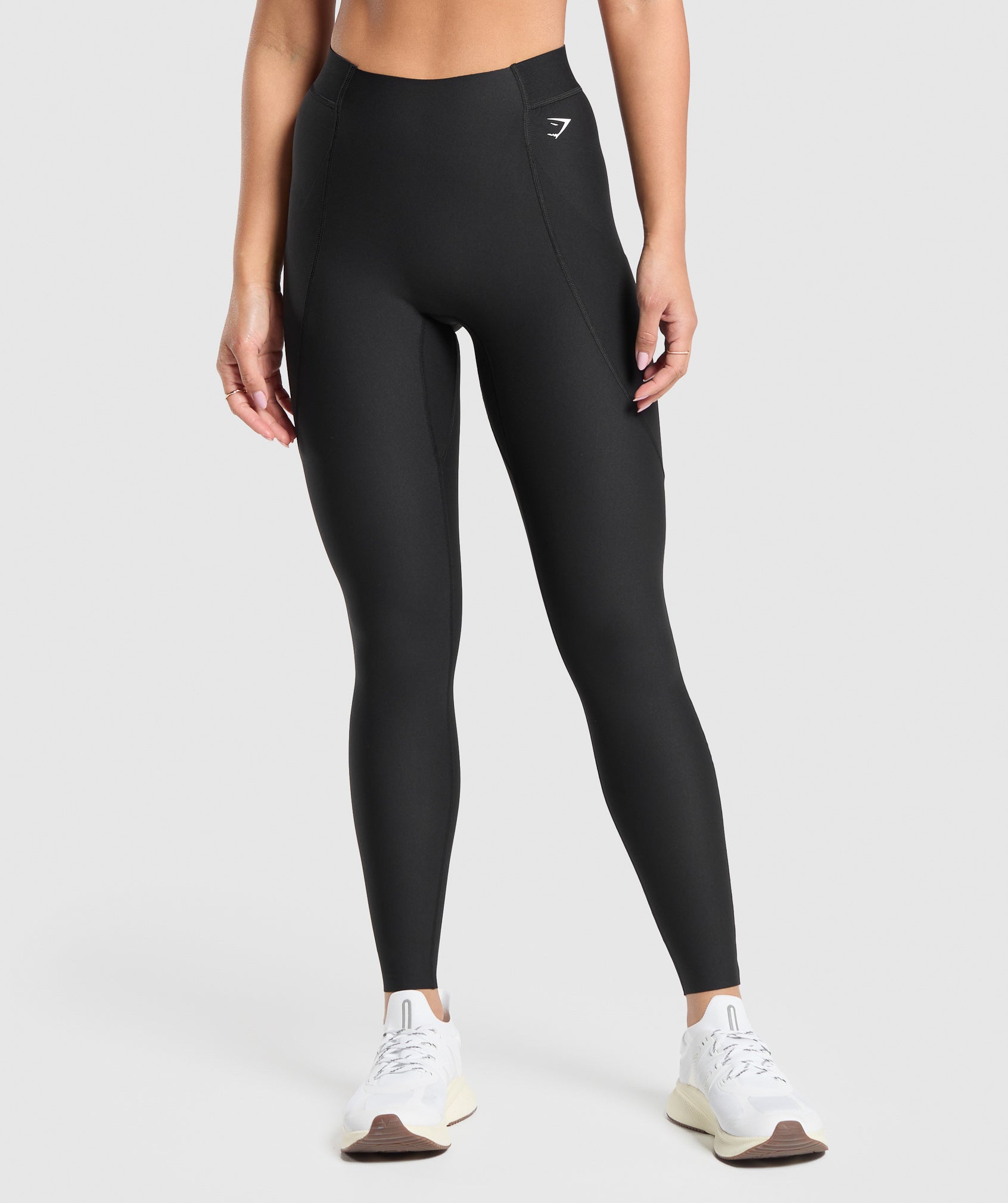 Raw Cut Leggings in Black - view 1