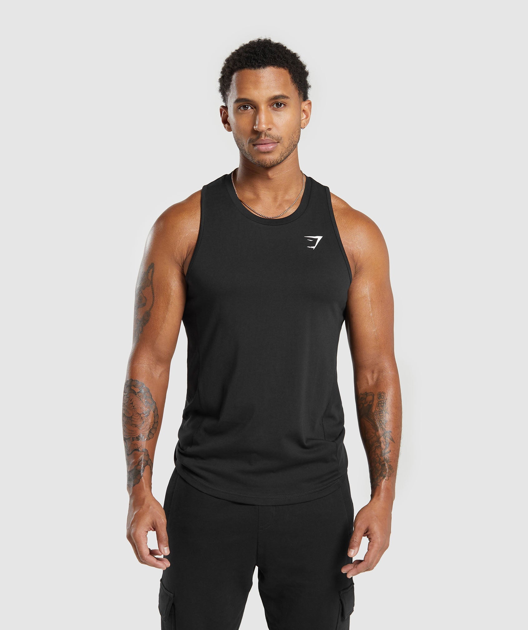 React Tank in Black