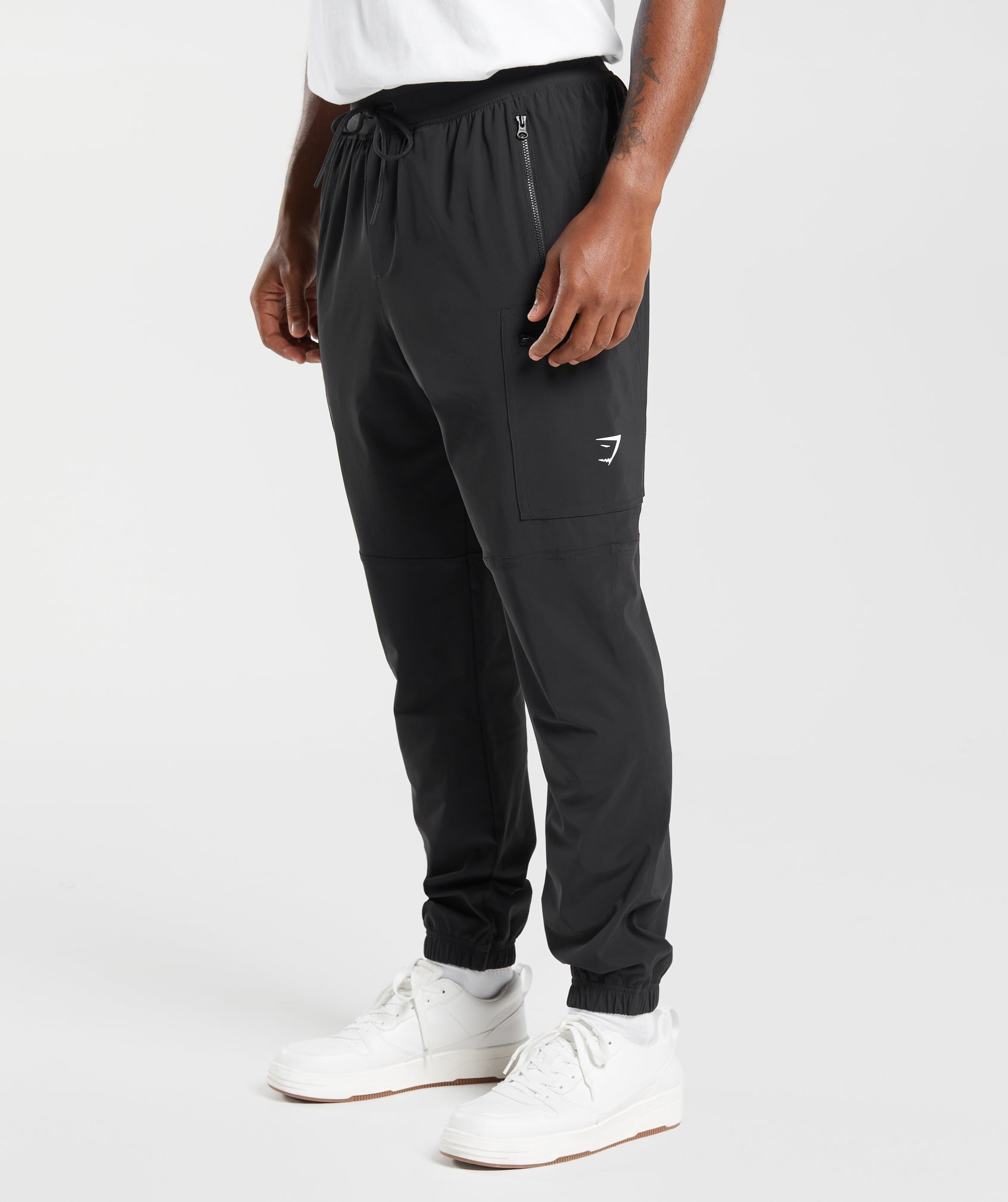 Rest Day Cargo Pants in Black - view 3