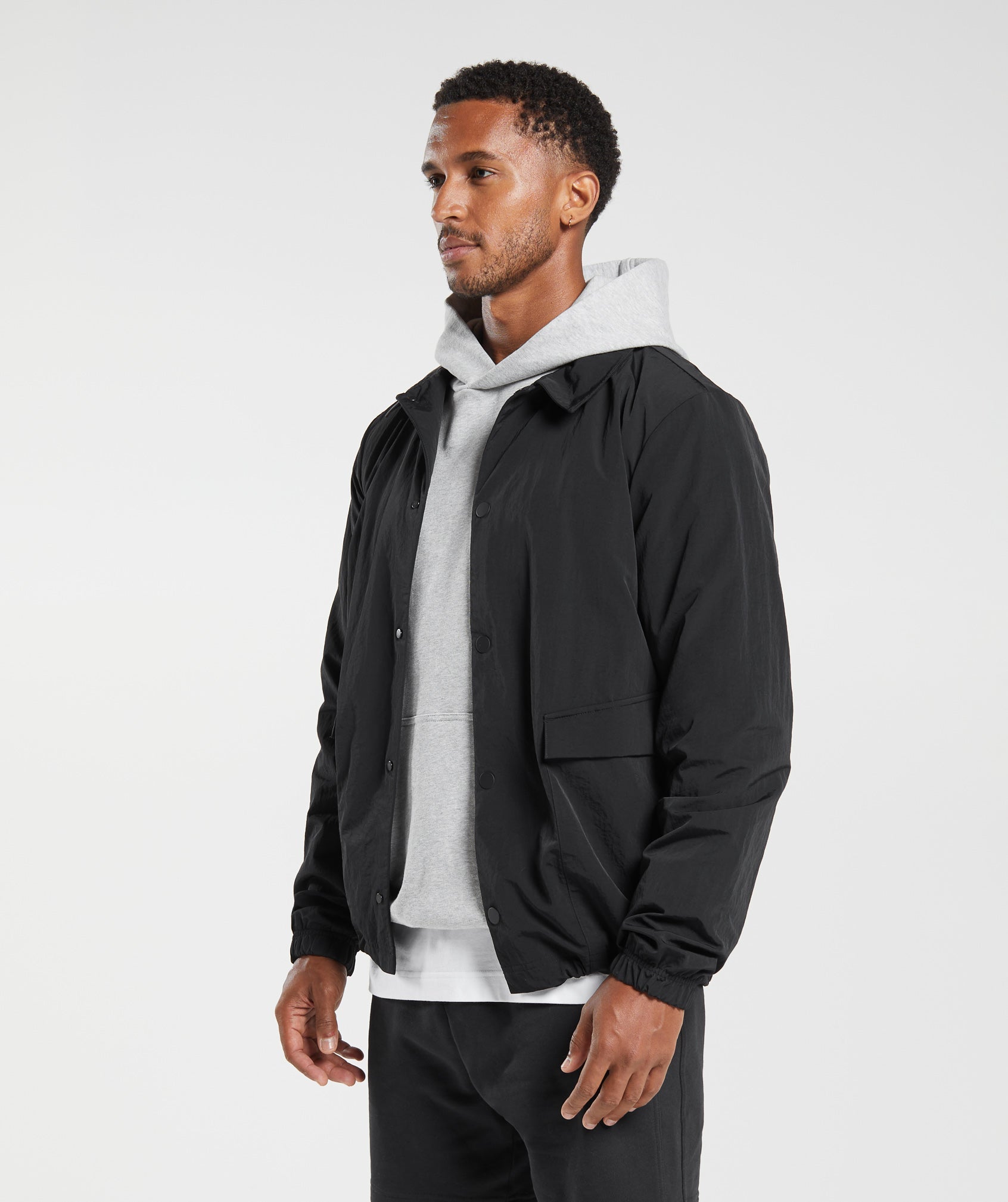 Rest Day Commute Jacket in Black - view 3