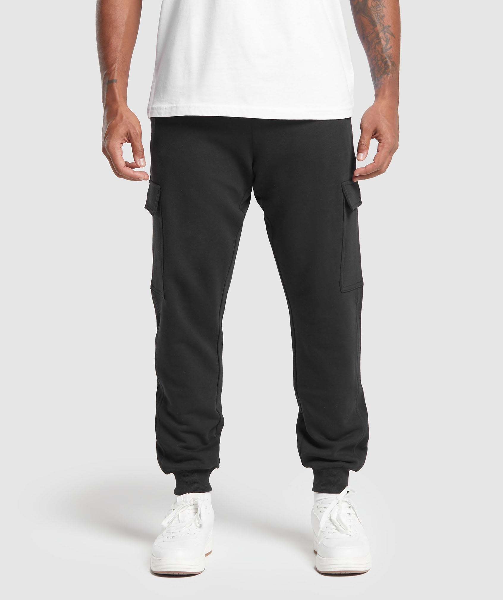 Gymshark Rest Day Essentials Cargo Joggers - Penny Brown