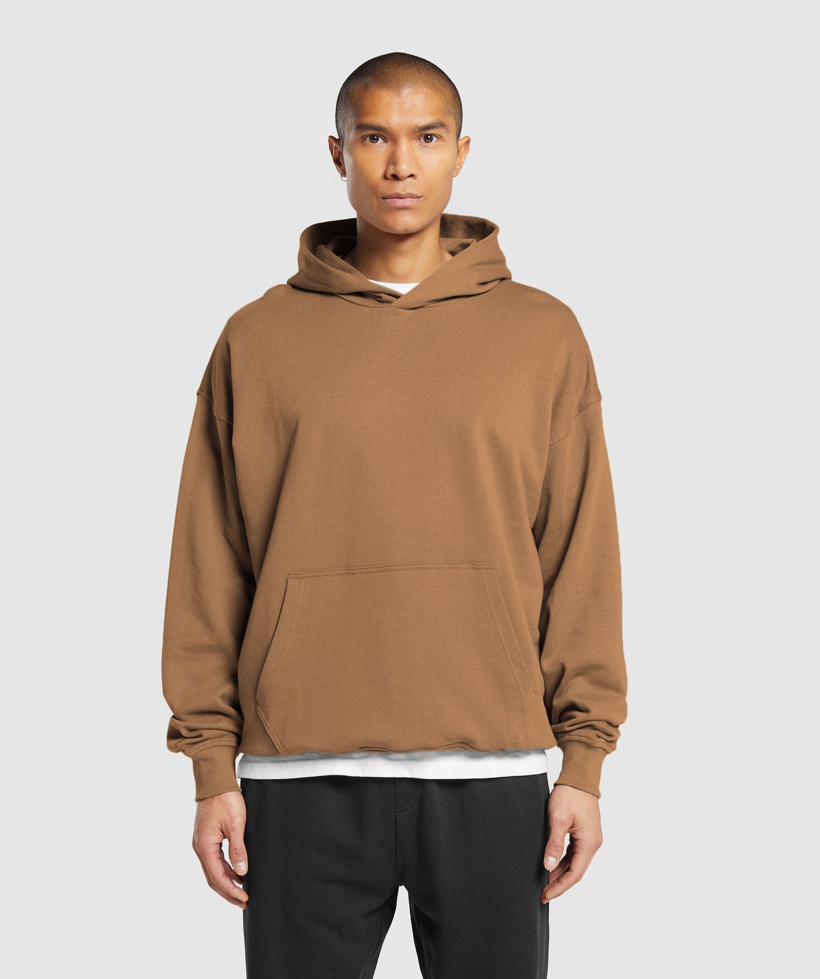 Rest Day Essentials Hoodie in Caramel Brown