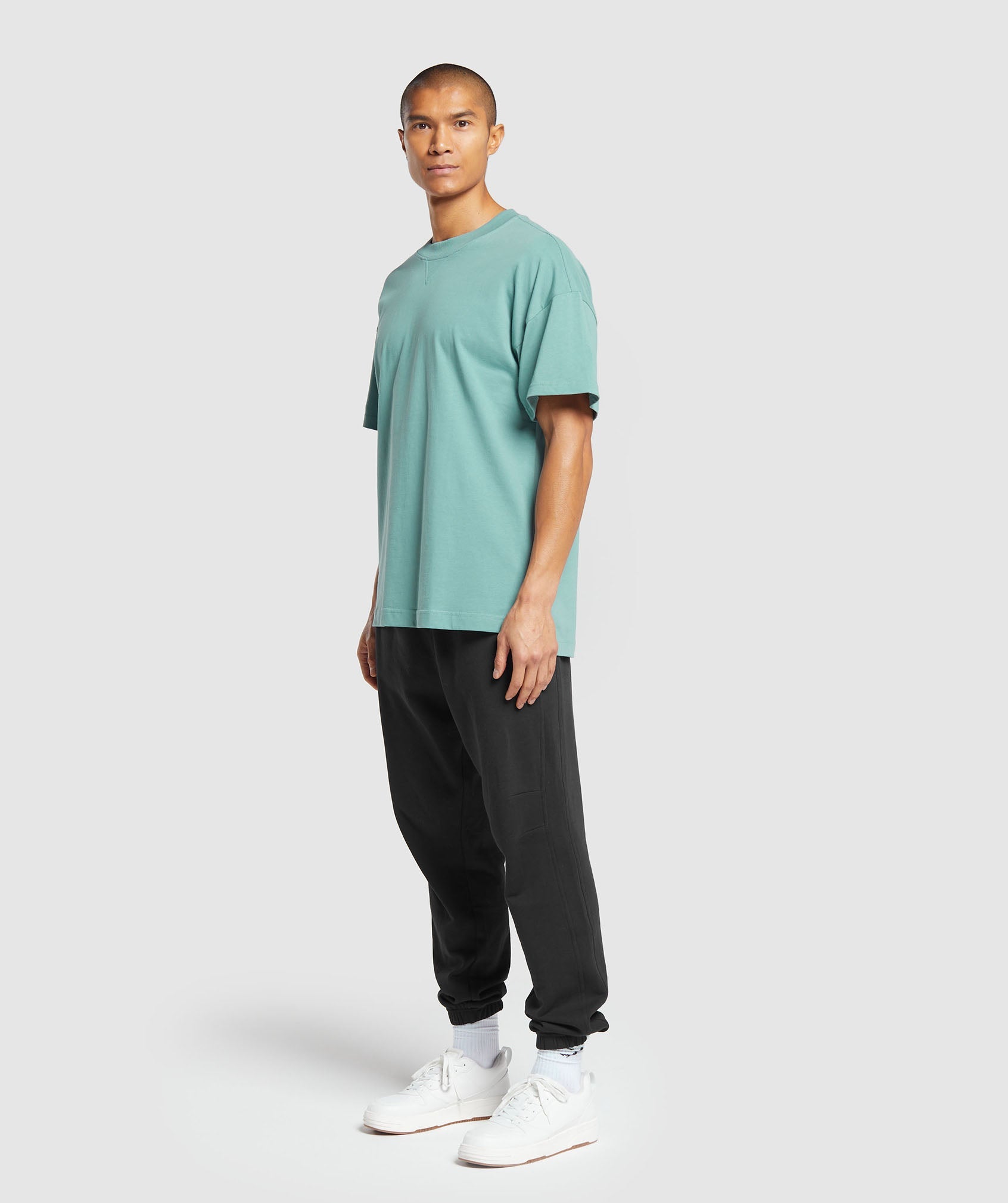 Rest Day Essentials T-Shirt in Duck Egg Blue - view 4