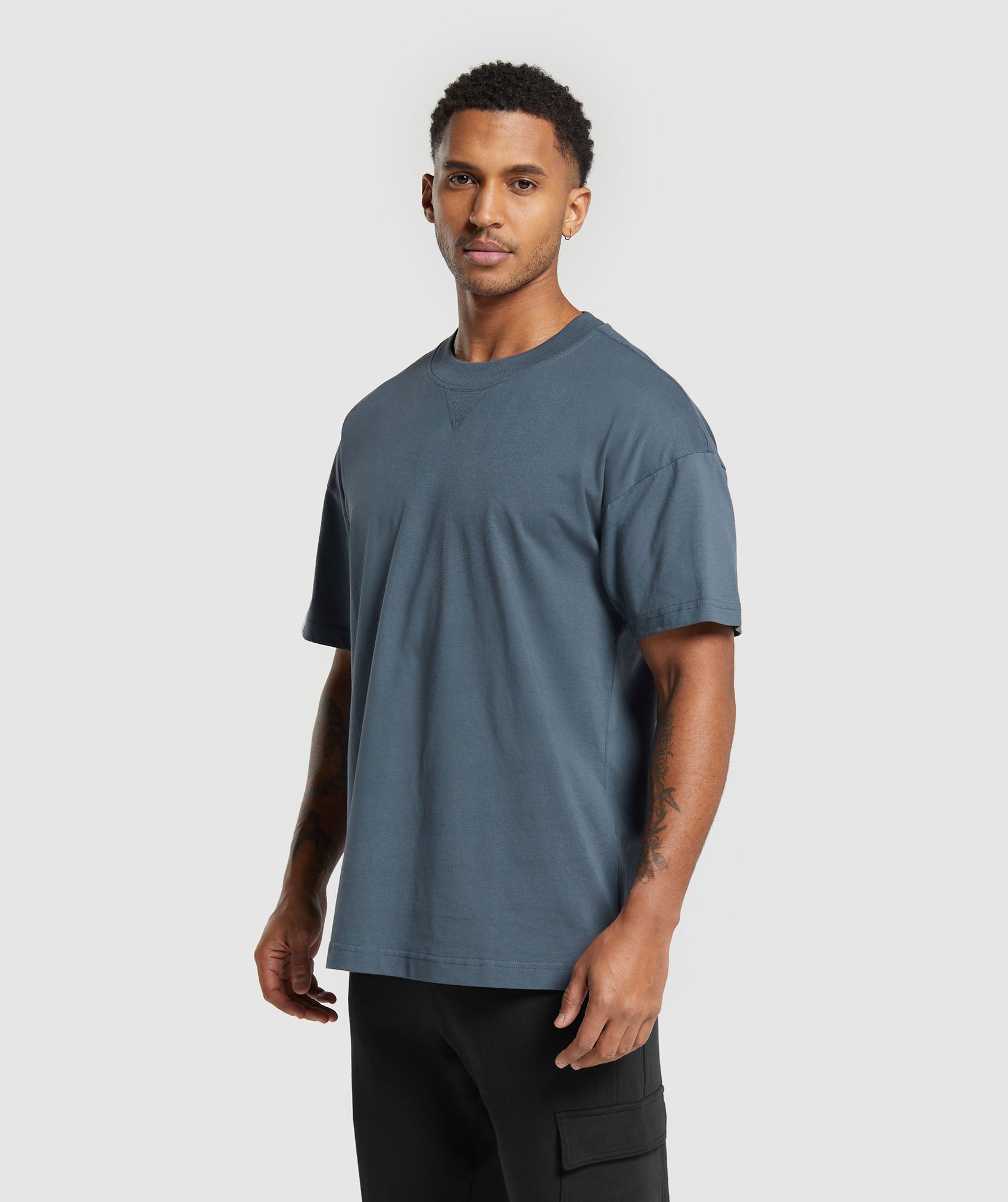 Rest Day Essentials T-Shirt in Titanium Blue - view 3