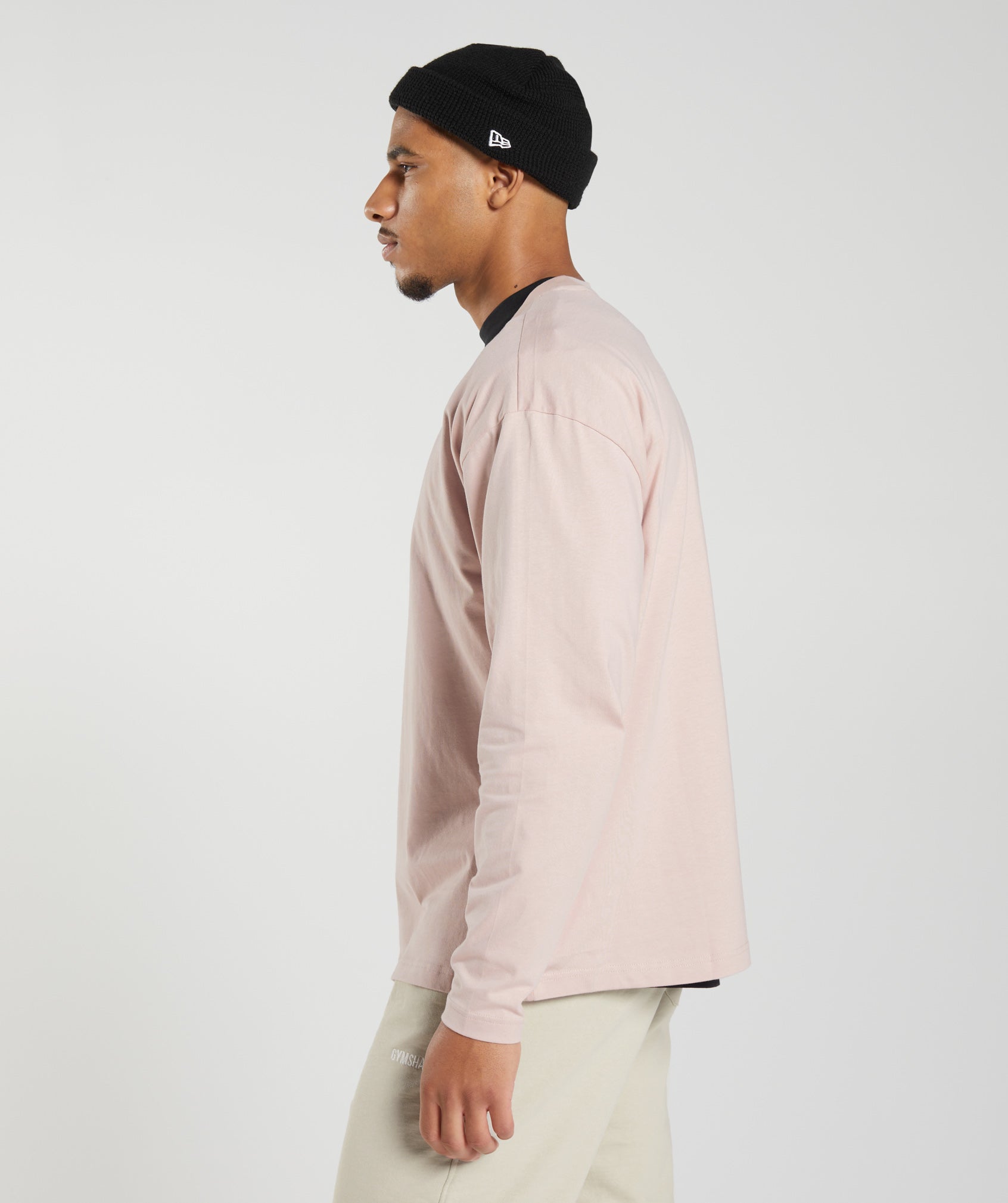 Rest Day Sweats Long Sleeve T-Shirt in Dusty Taupe - view 4