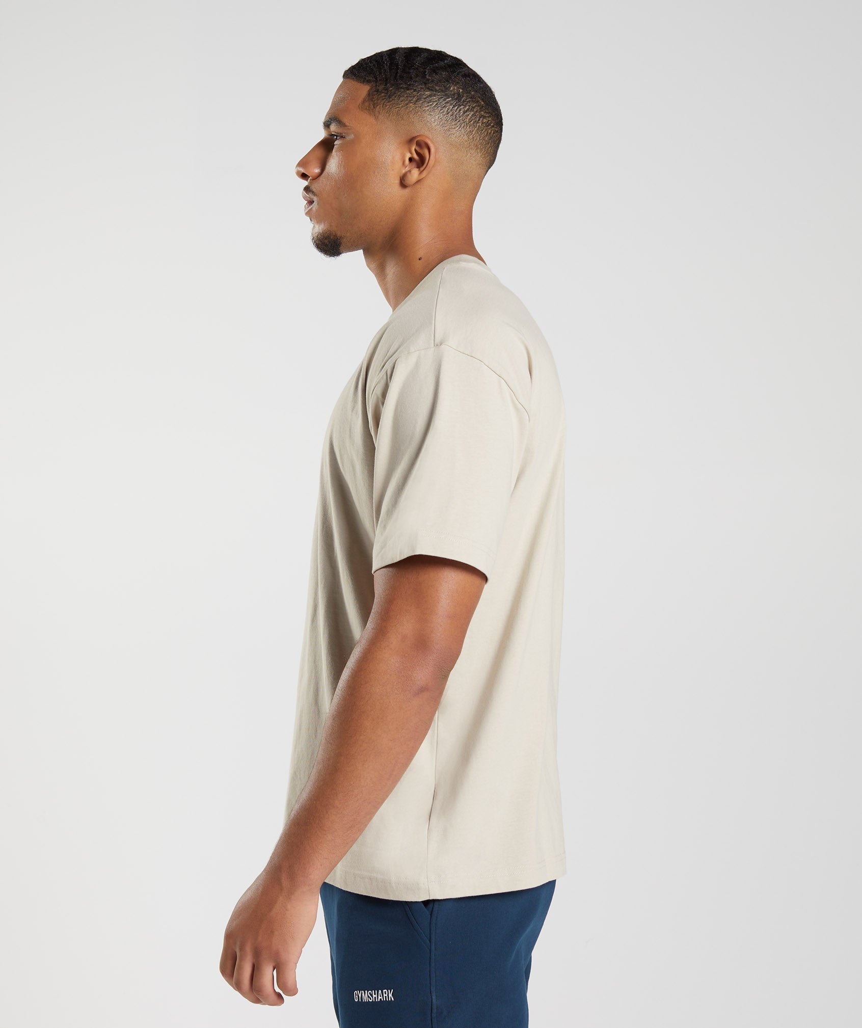 Rest Day Sweats T-Shirt in Pebble Grey - view 4