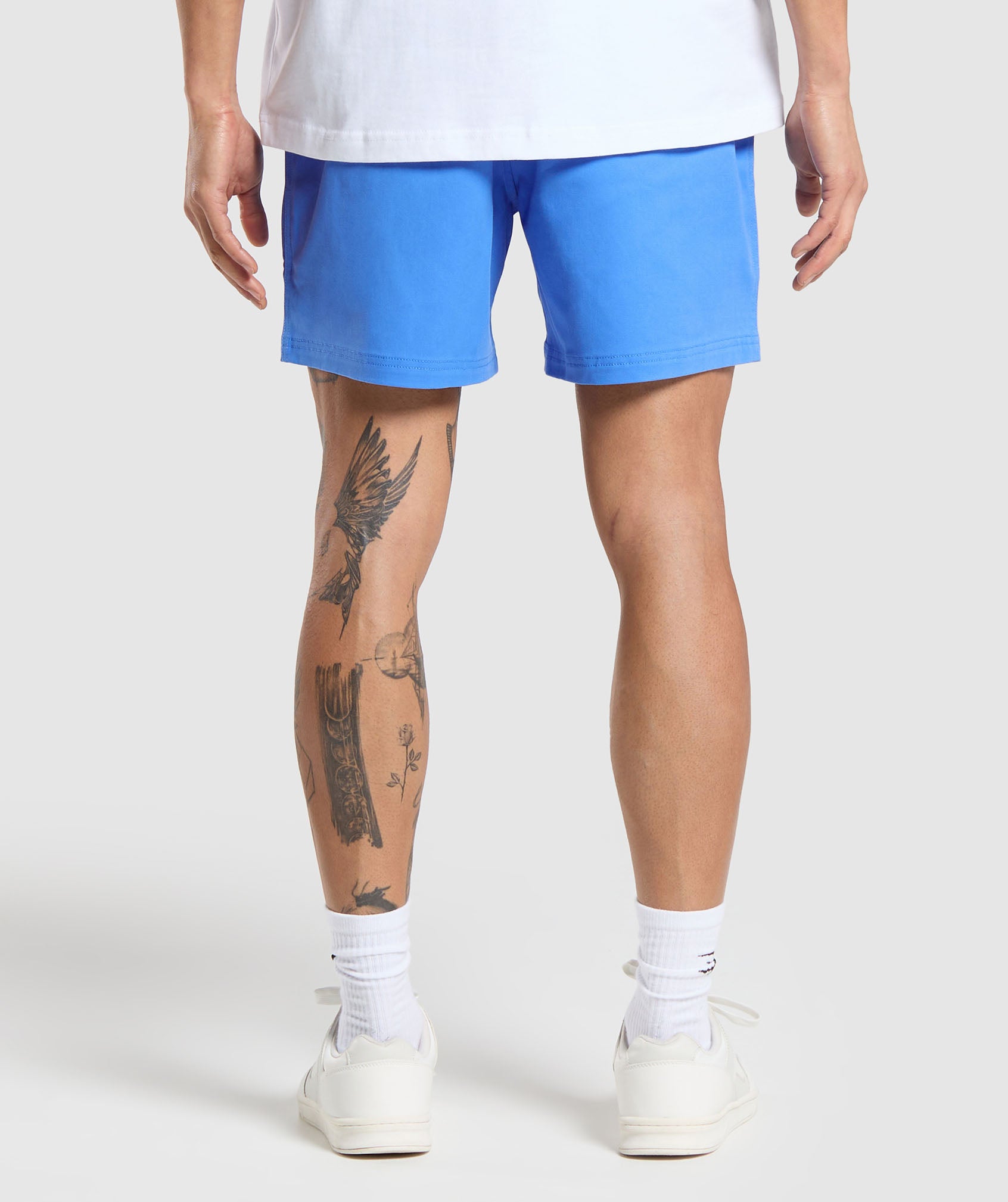 Rest Day Woven Shorts in Lats Blue - view 2