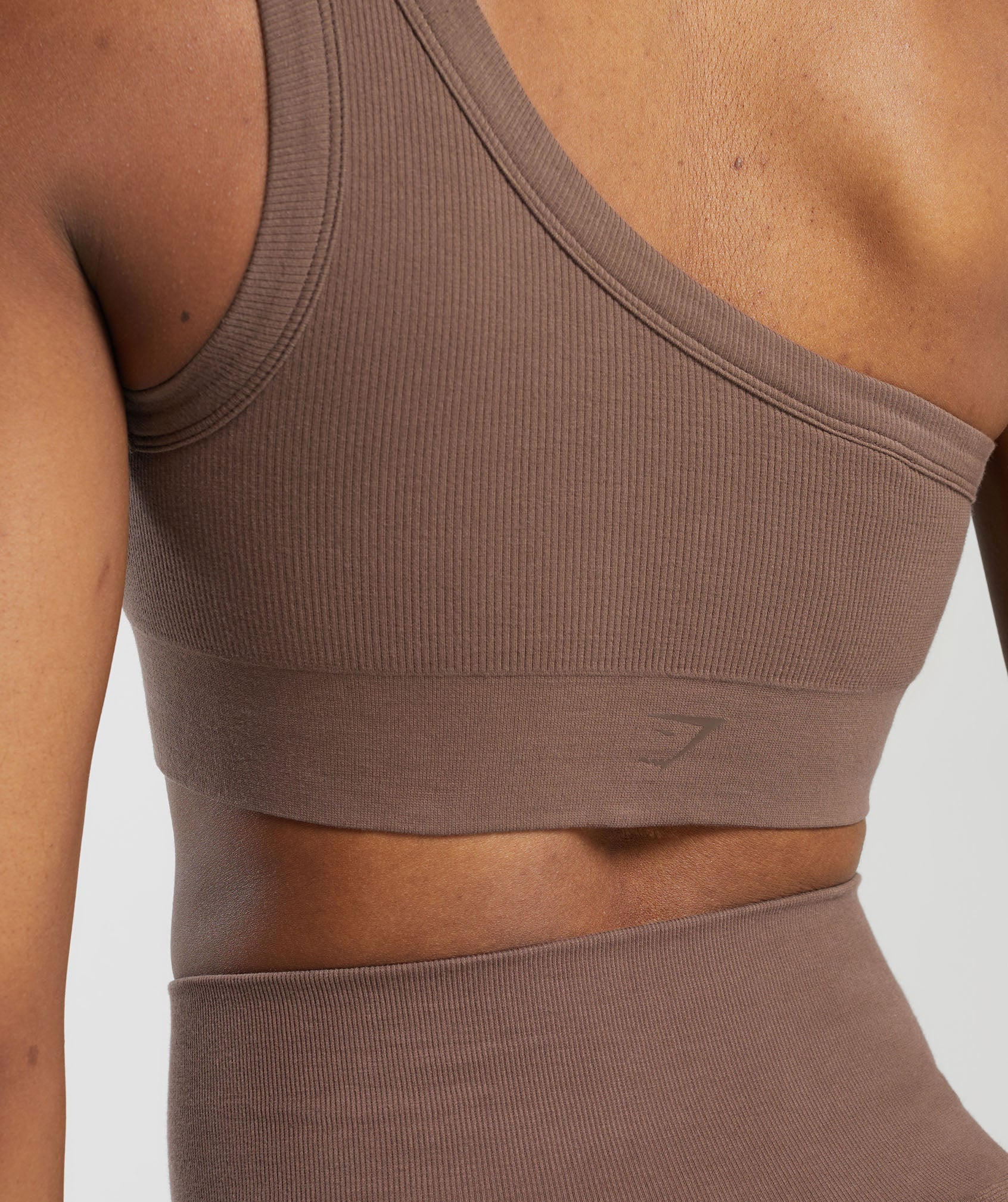 GYMSHARK RIBBED COTTON SEAMLESS TRY ON IT'S GIVING SKIMS! ♡ activewear  review size medium haul 