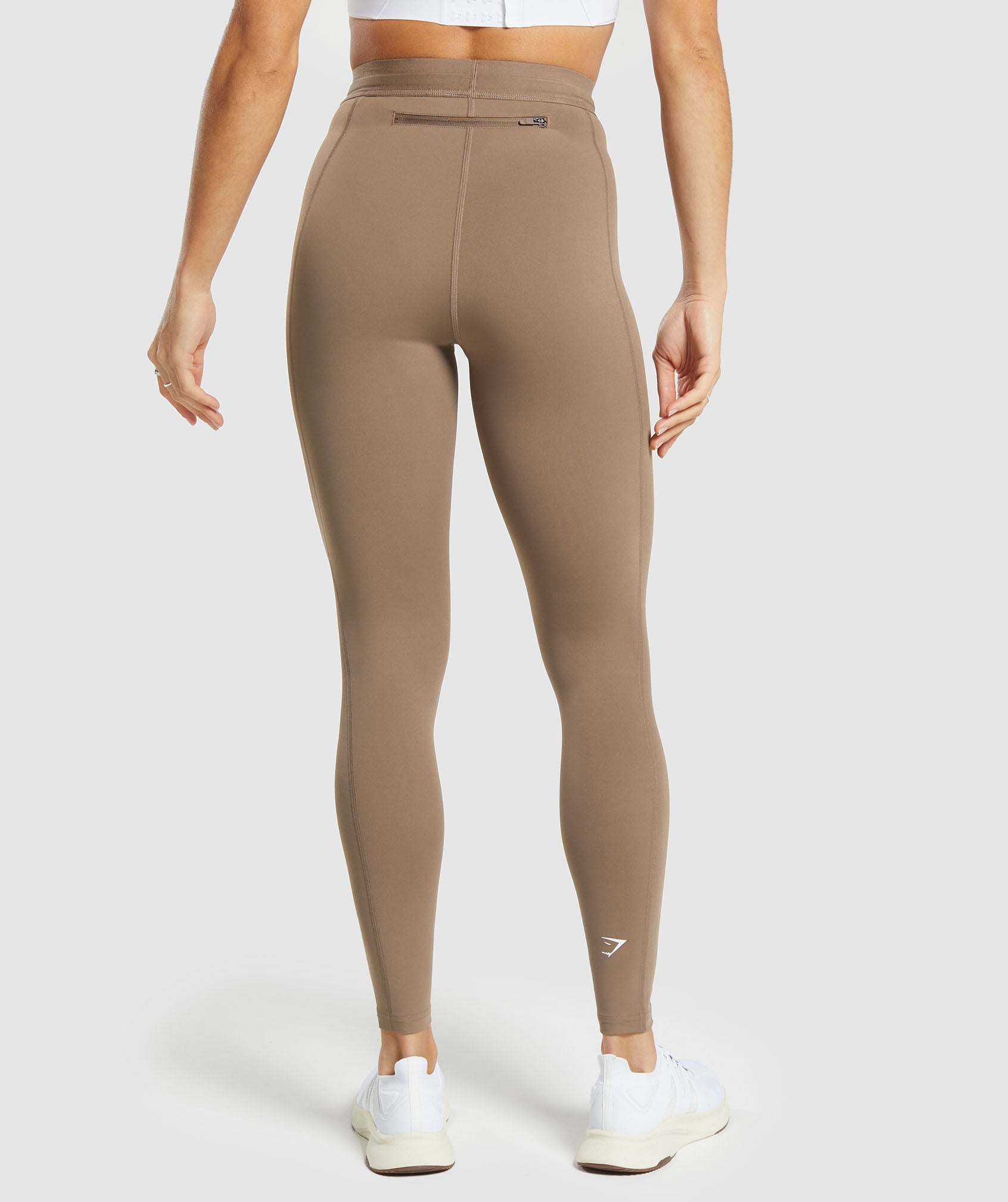 Gymshark Sweat Seamless Leggings - Shadow Brown