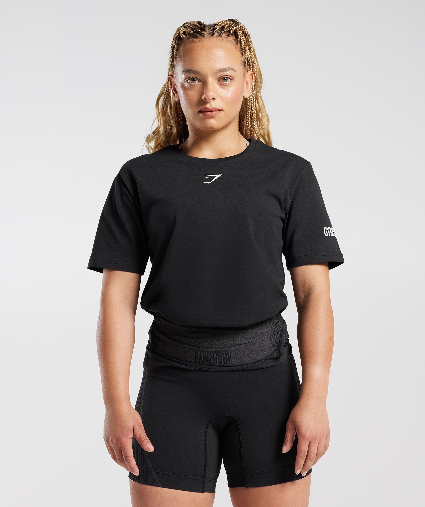 Gymshark Singlet T-Shirt - Black