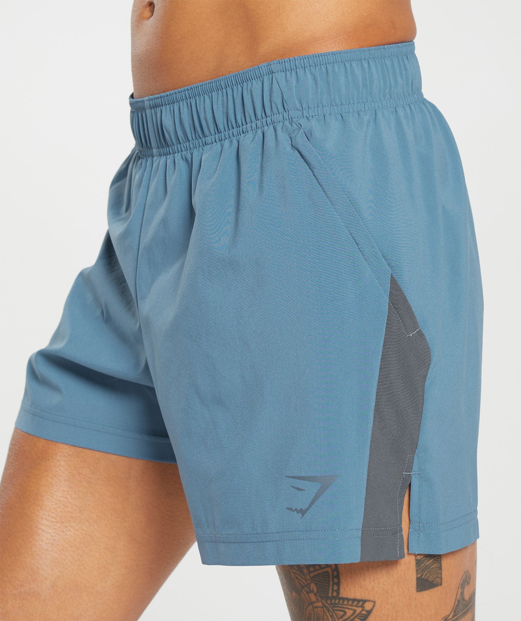Sport 5" Shorts in Faded Blue/Titanium Blue - view 5