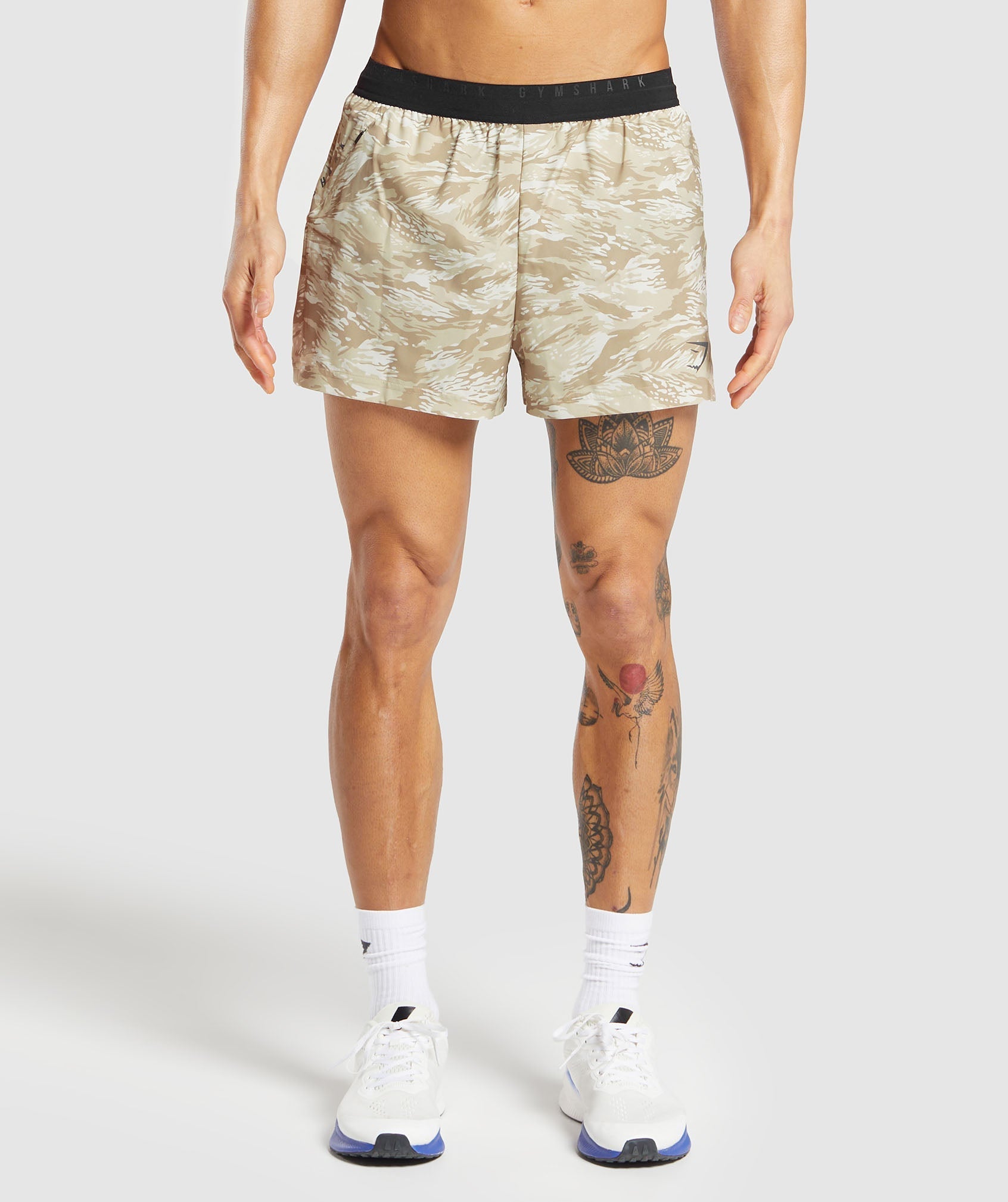 Sport Printed Run 3" Shorts