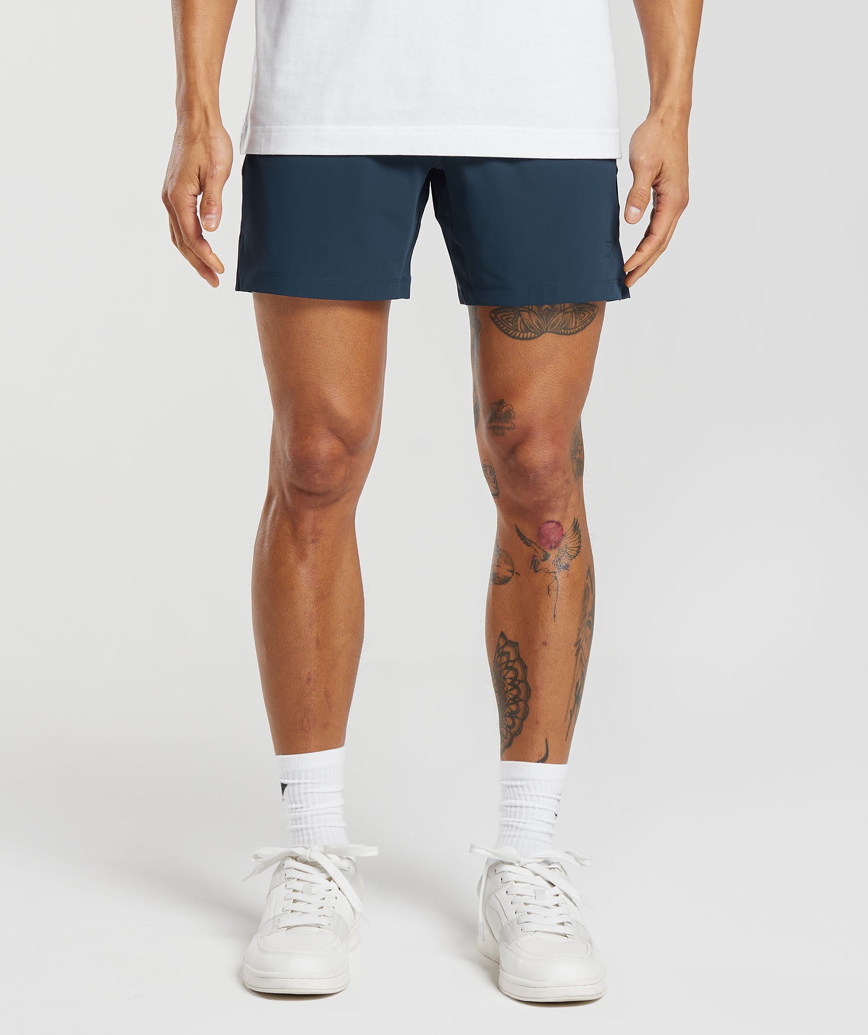 Gymshark Sport Run 3 Shorts - Cement Brown Print