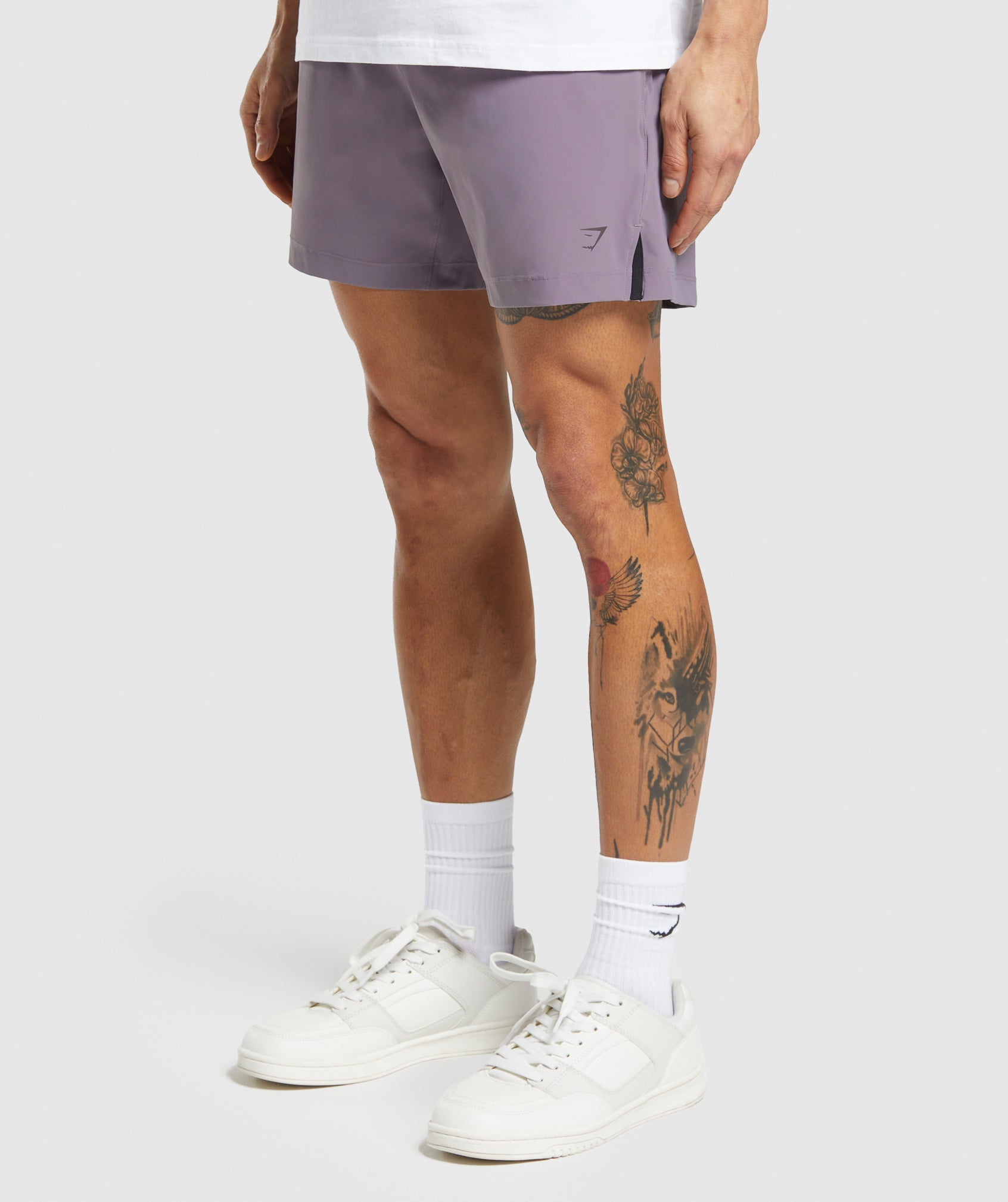 Studio 6" Shorts in Fog Purple - view 3