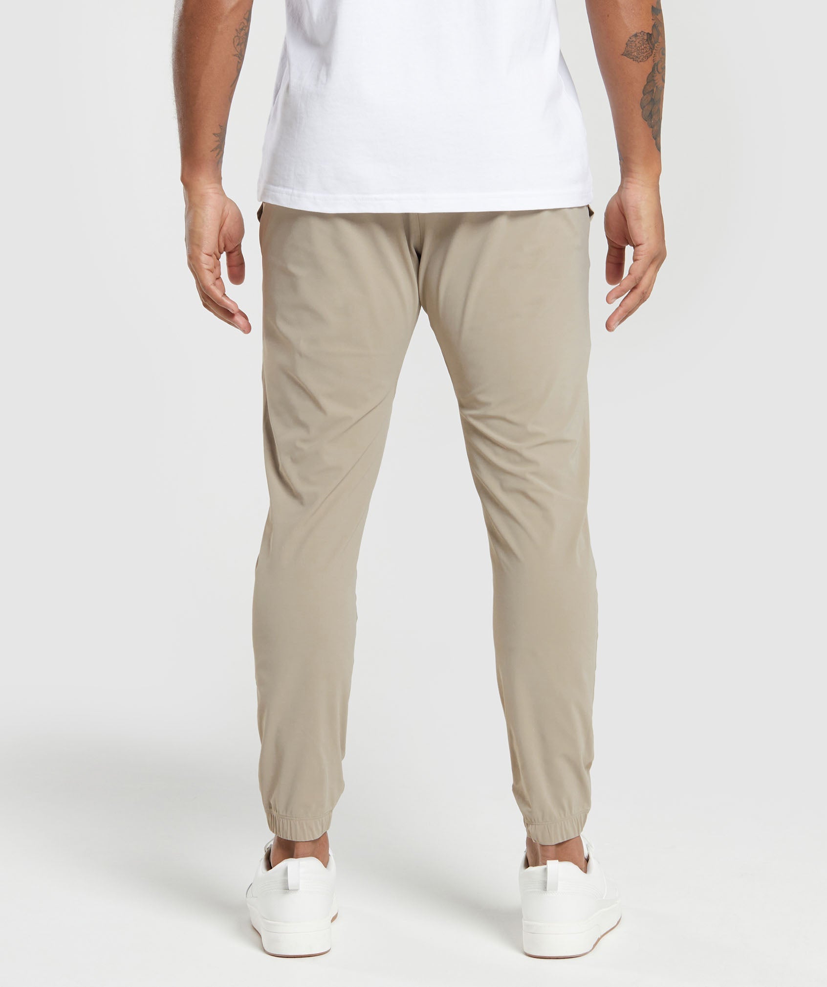 Studio Joggers in Sand Brown - view 2