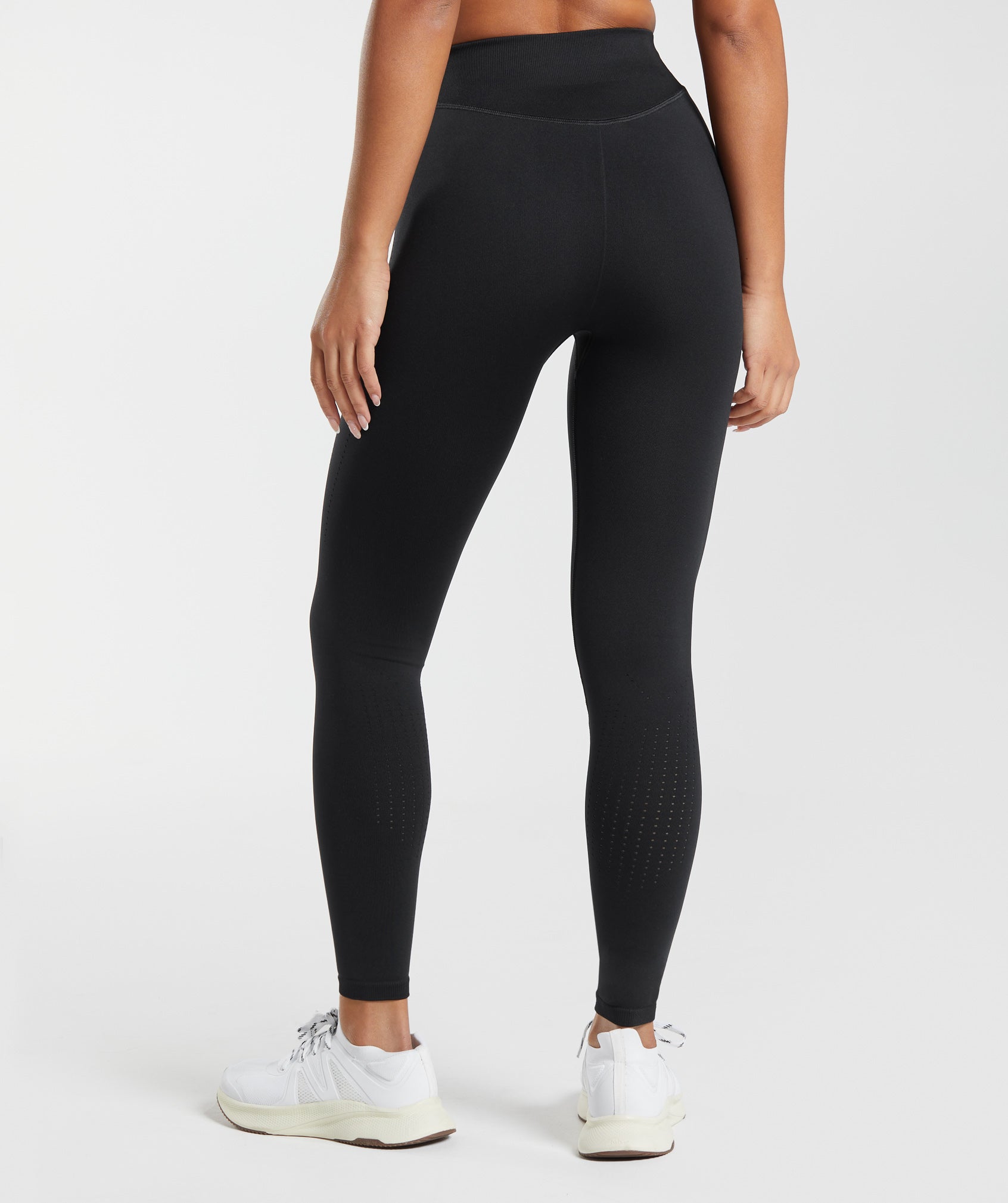 Gymshark Women's Sweat Seamless Leggings Black Brand New (Medium) $60  RETAIL