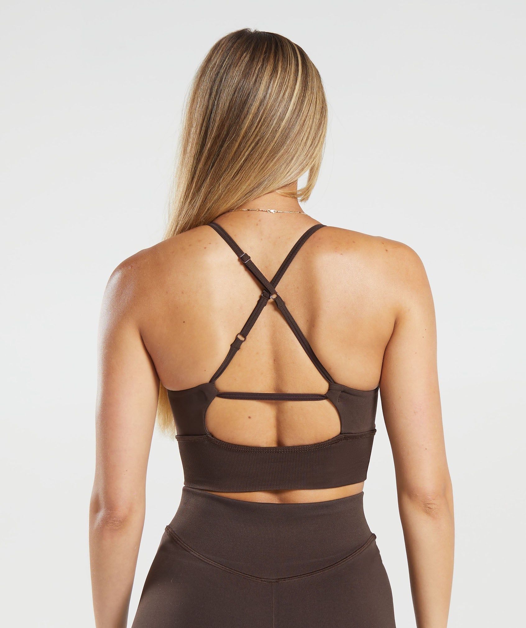 Sweat Seamless Longline Sports Bra