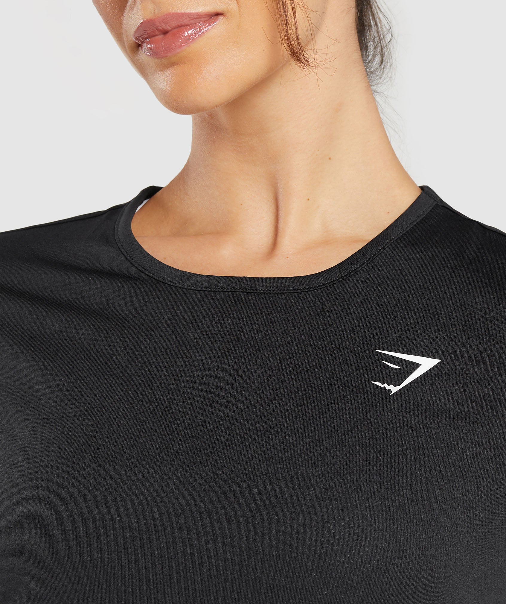 Training T-Shirt in Black - view 5