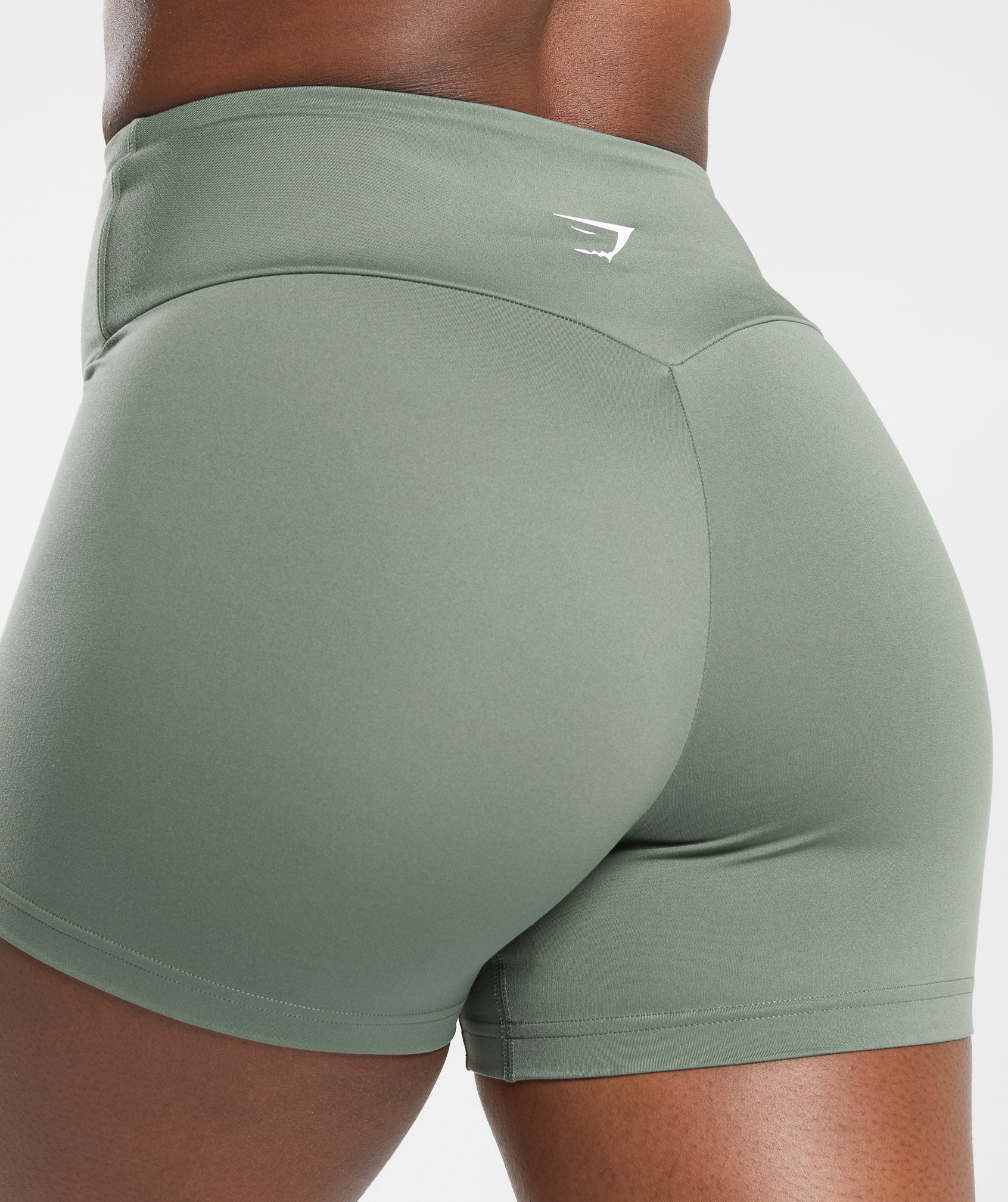 Training Tight Shorts in Dusk Green - view 6