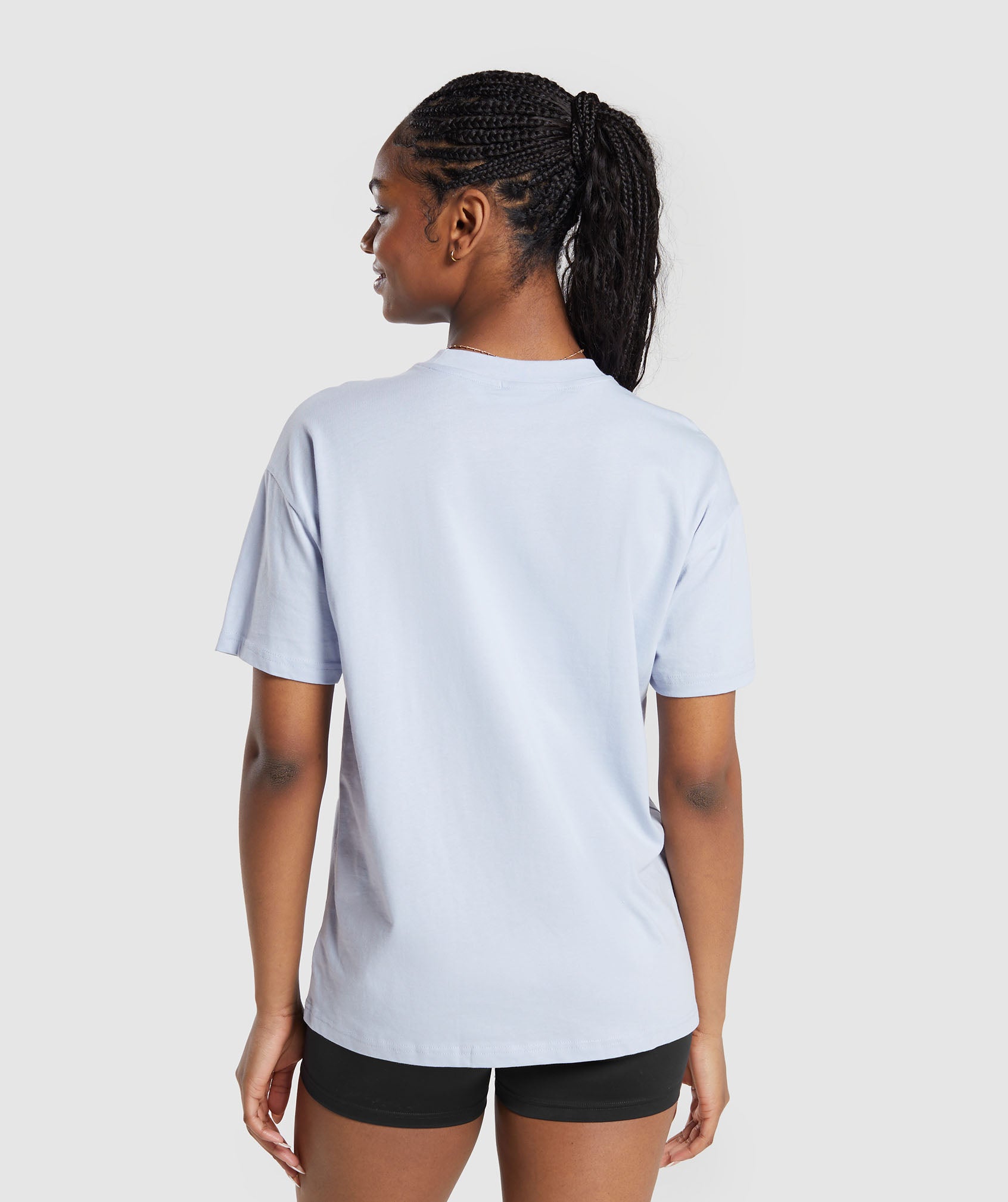 Training Oversized T-Shirt in Silver Lilac - view 2