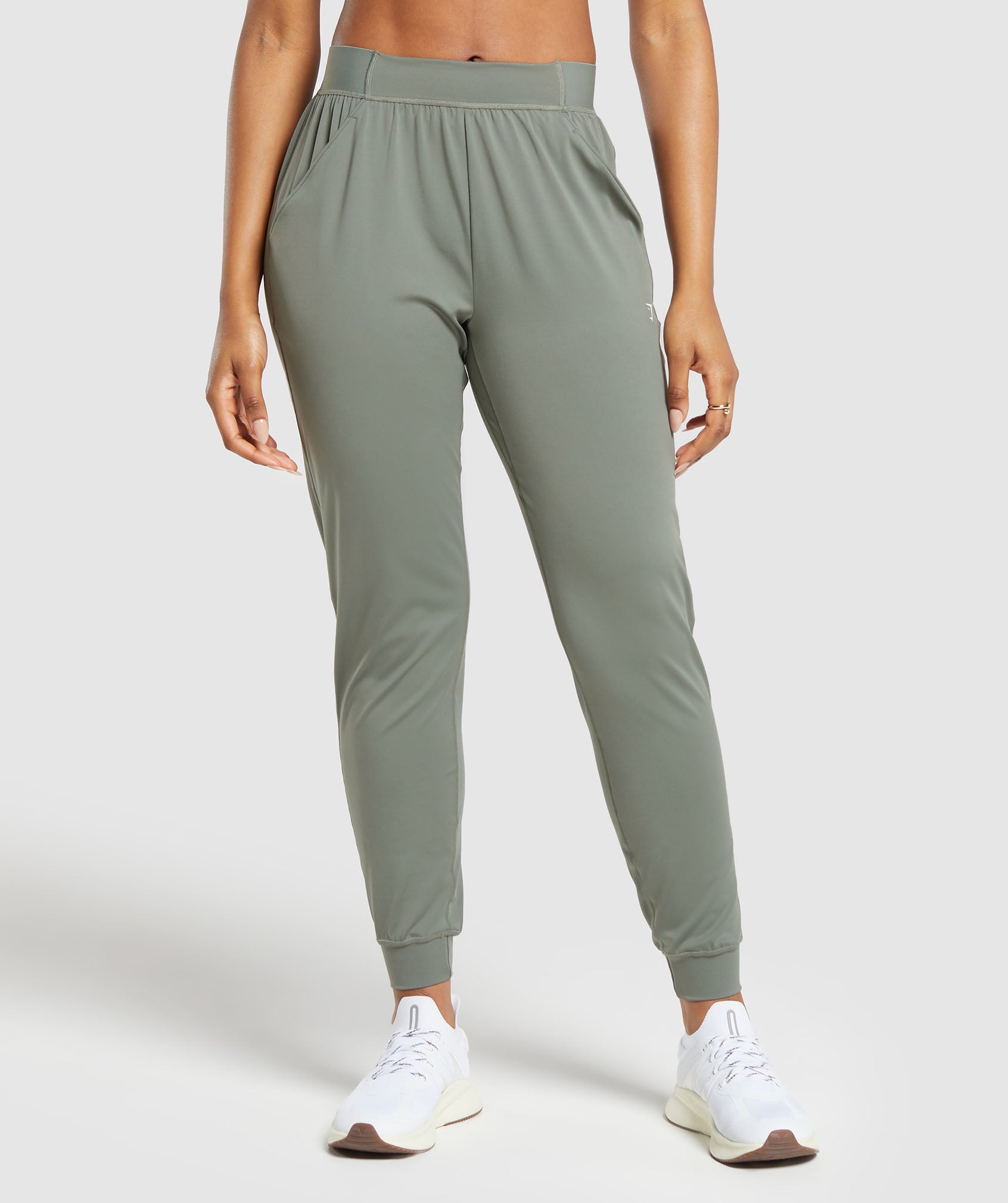 Training Performance Joggers in Unit Green